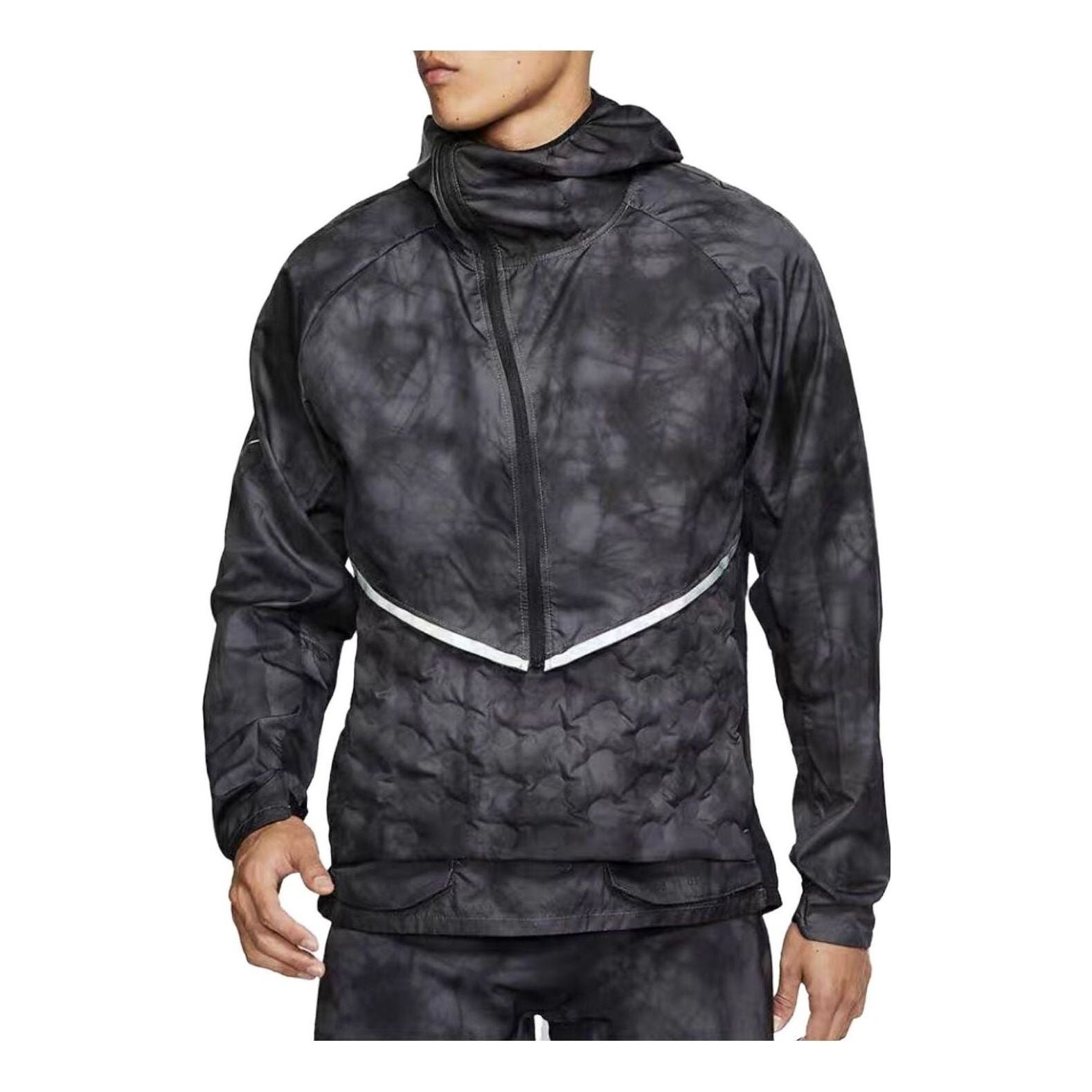 Nike Aeroloft Tech Pack Repel 2in1 Running Jacket 'Black Grey' BV5700-021 - 1