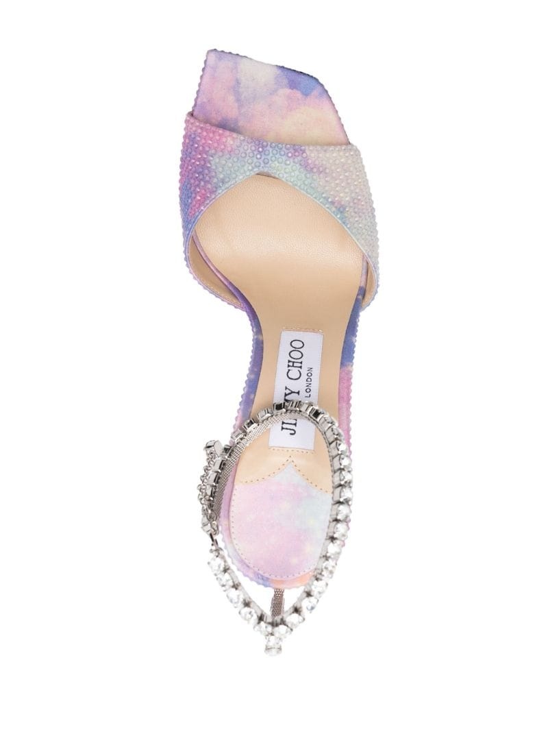 crystal-embellished 110mm stiletto sandals - 4