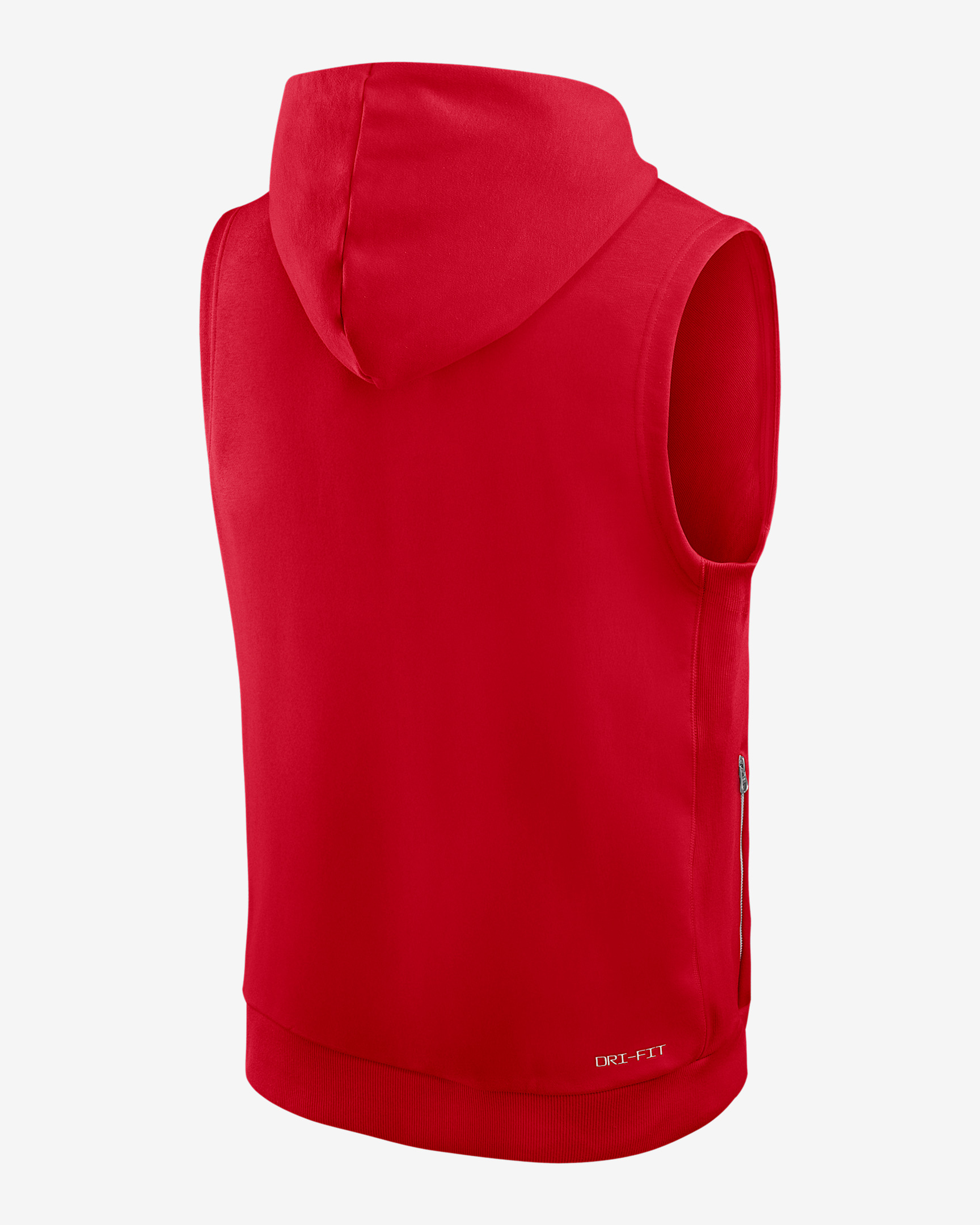 San Francisco 49ers Sideline Men's Nike Dri-FIT NFL Sleeveless Pullover Hoodie - 2