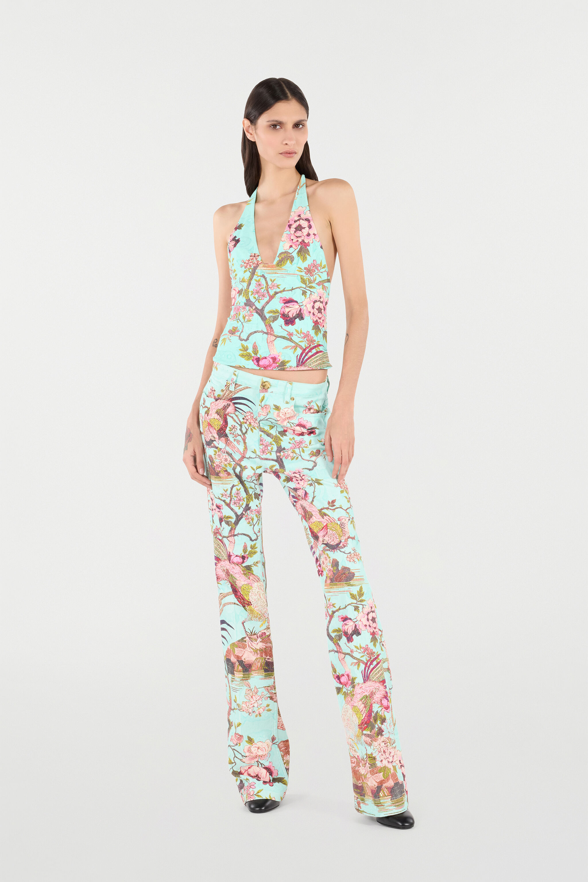 Top With Floral Print - 2