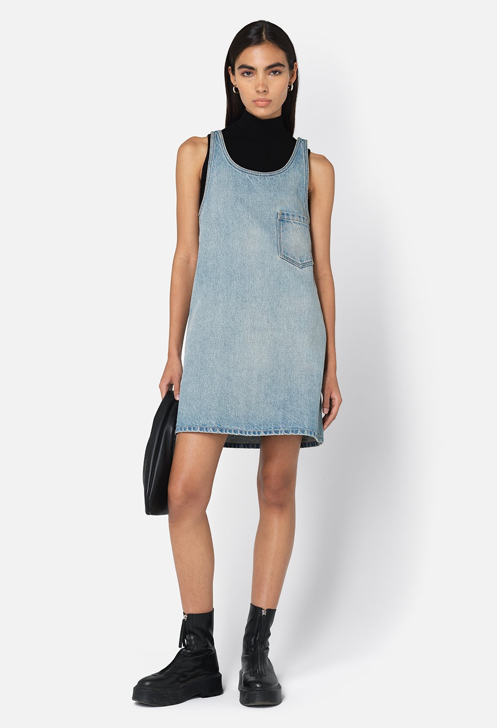 ROMA DENIM DRESS - 4