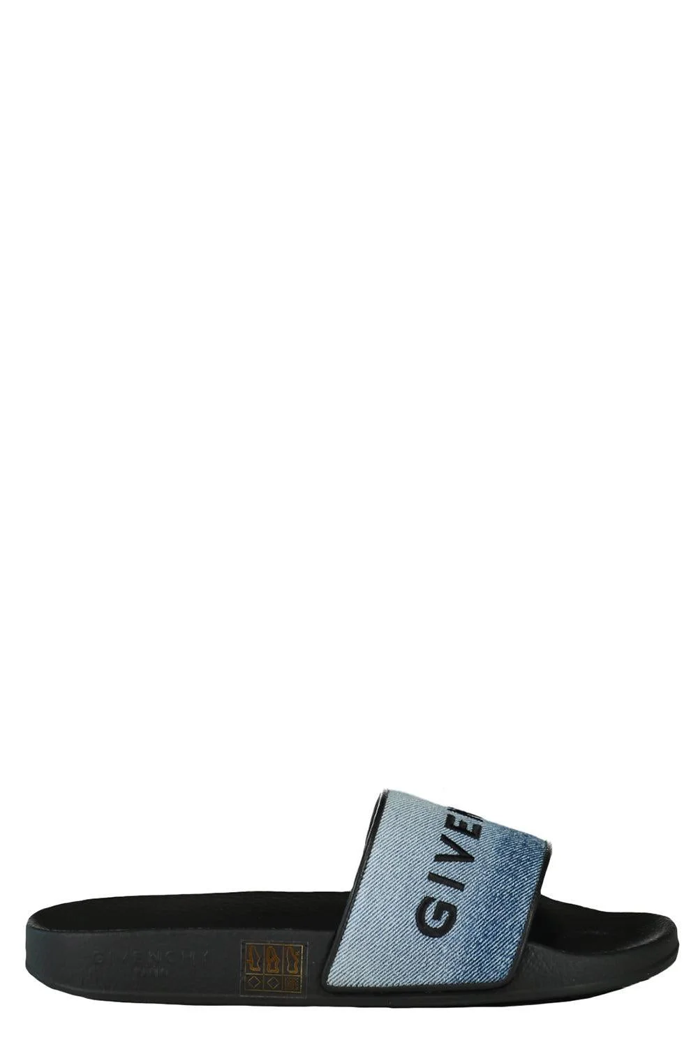 Flat Slides - Medium Blue - 1