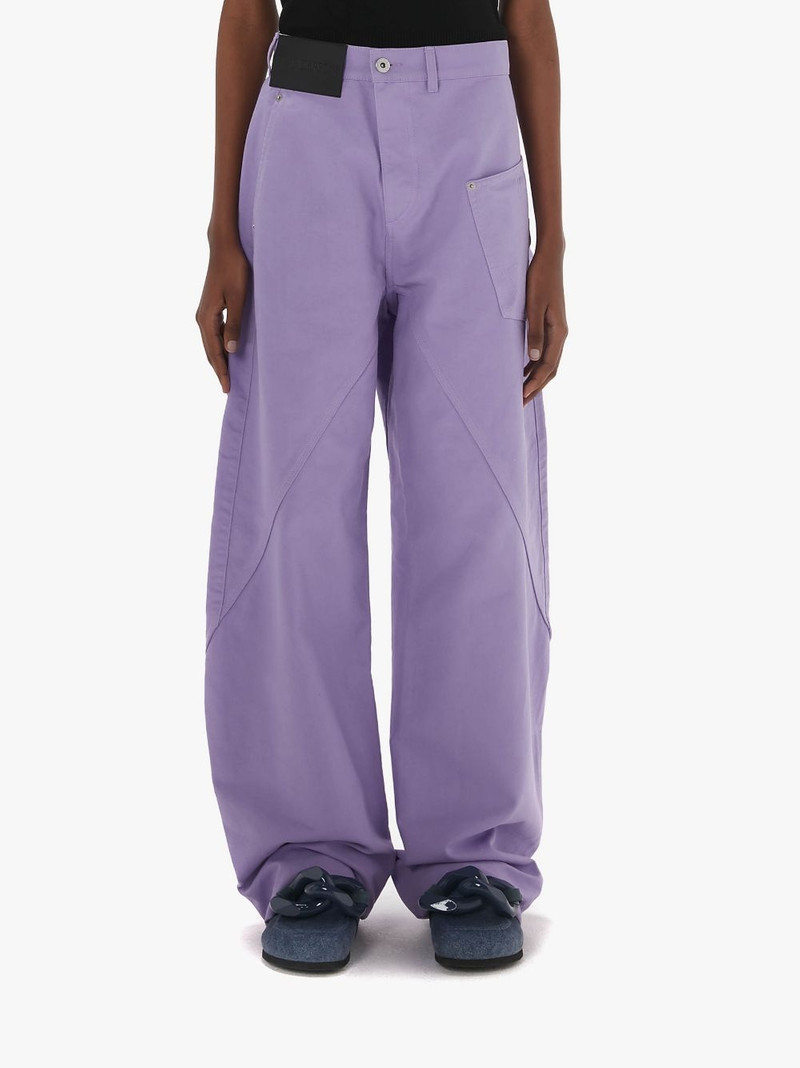 JW Anderson TWISTED WORKWEAR TROUSERS outlook