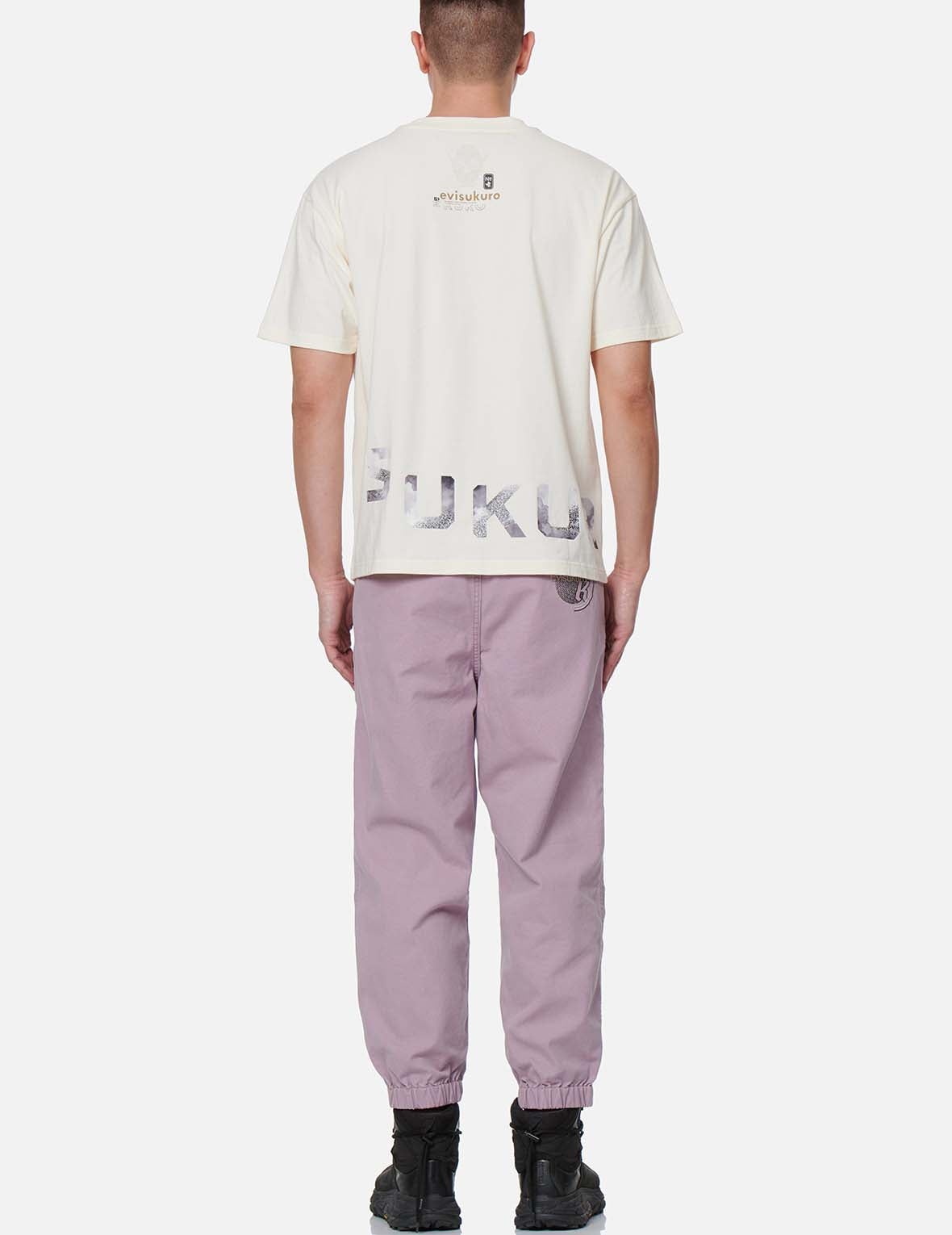 Brocade-pattern Embroidery Cargo Jogger Pants - 6