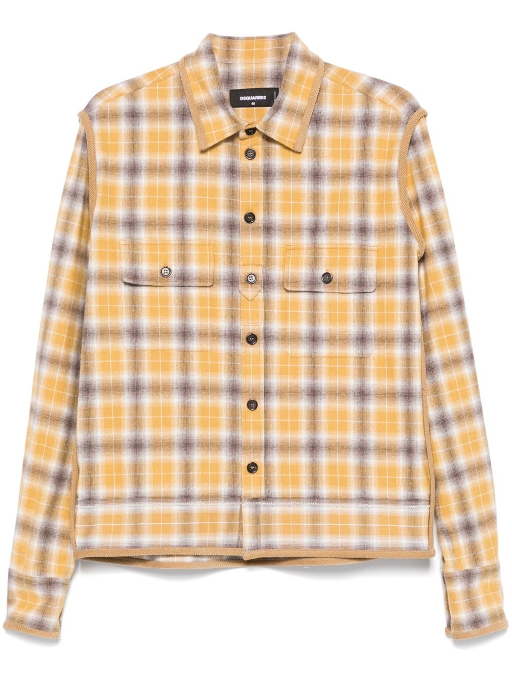 checked shirt - 1