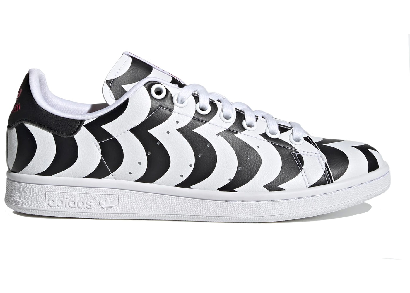 marimekko×adidas STAN SMITH E241114-8 Marimekko × adidas Women's Stan Smith White Black H05757