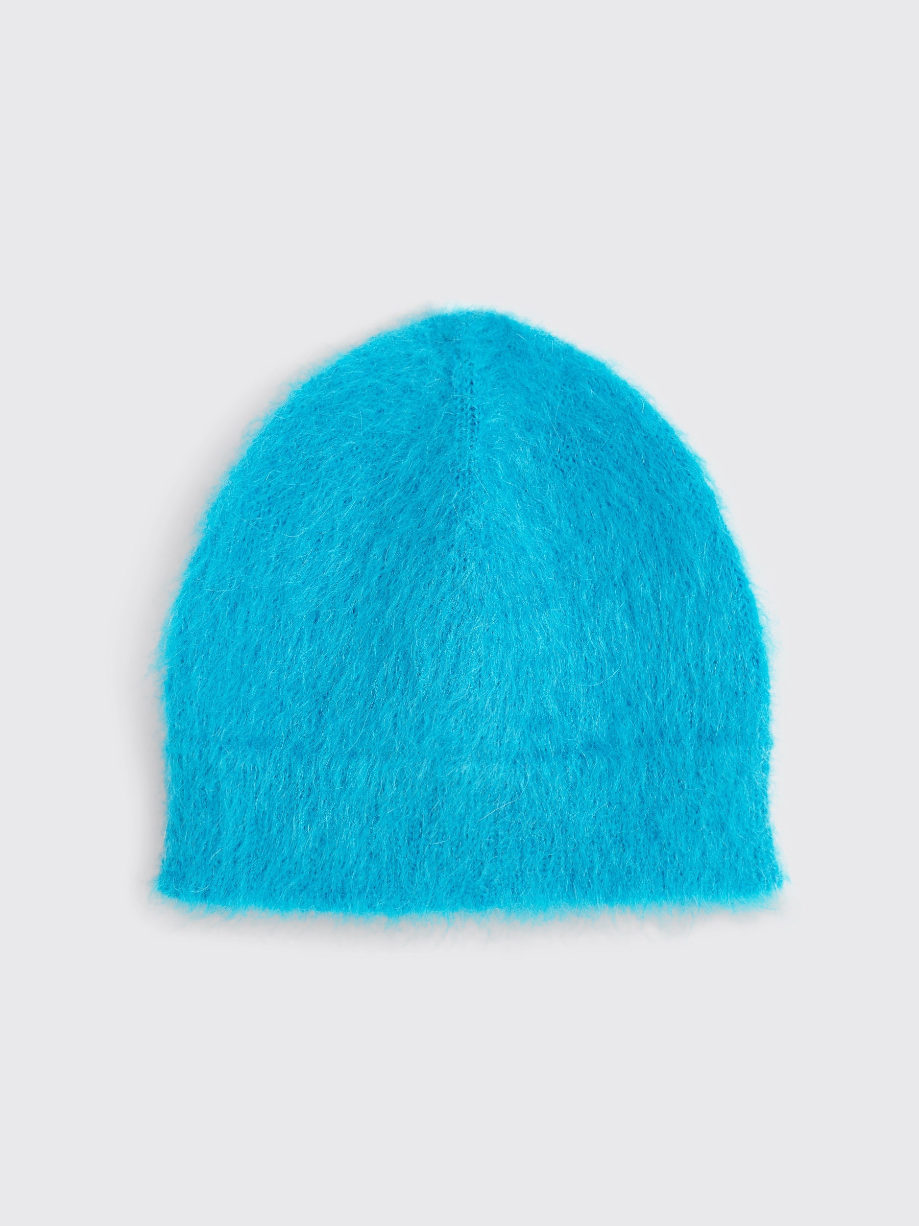 JIL SANDER+ GENERIC MOHAIR BEANIE CYAN BLUE - 2