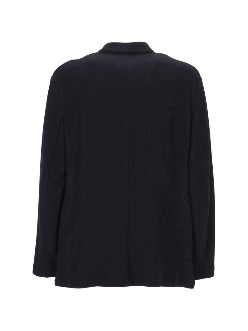 EMPORIO ARMANI single-breasted blazer outlook