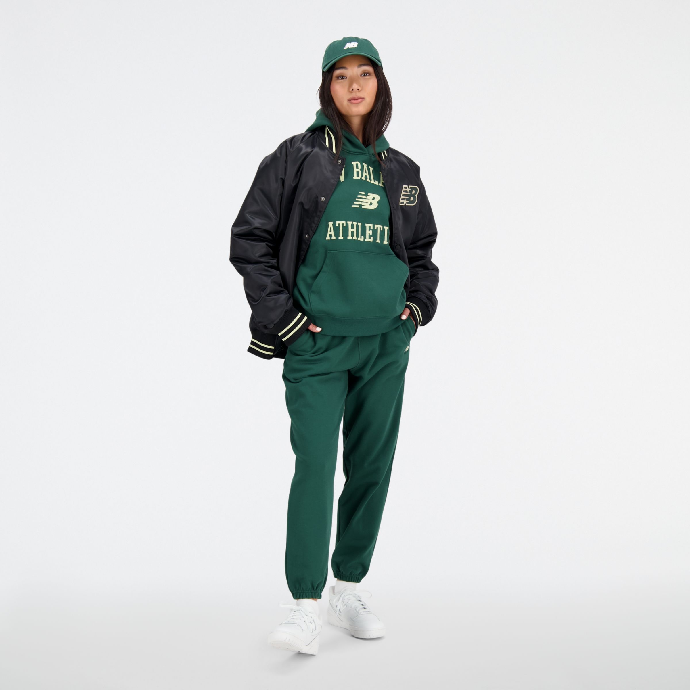 Athletics Varsity Oversized Fleece Hoodie - 6