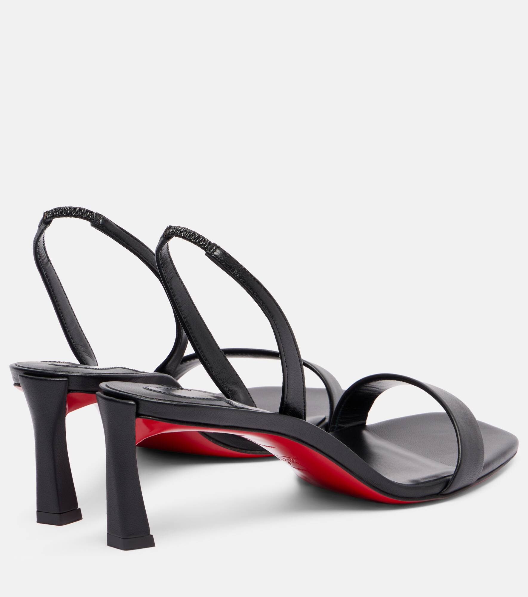 O Condora 55 leather slingback sandals - 2