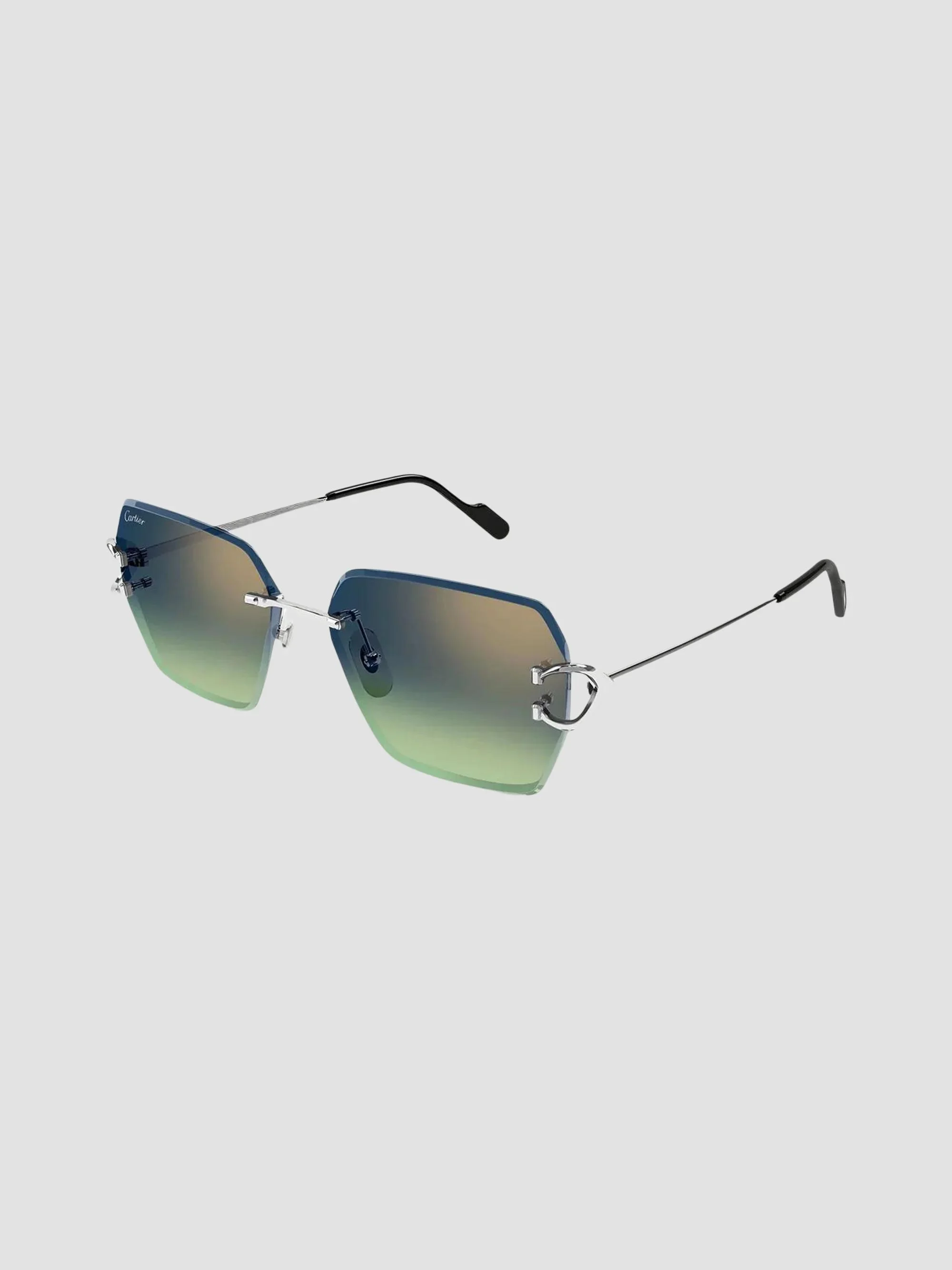 Women's Motifs De 58MM Platinum-Plated Butterfly Sunglasses - Silver - 1