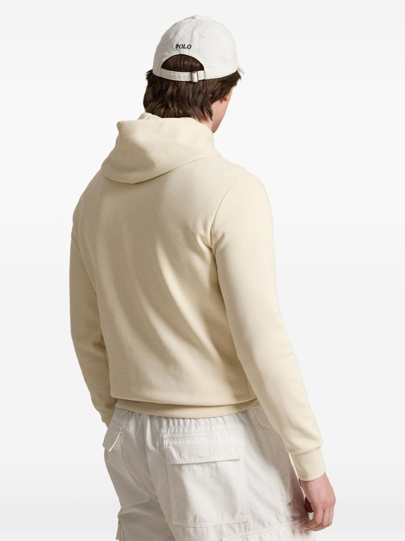 drawstring embroidered-logo hoodie 4