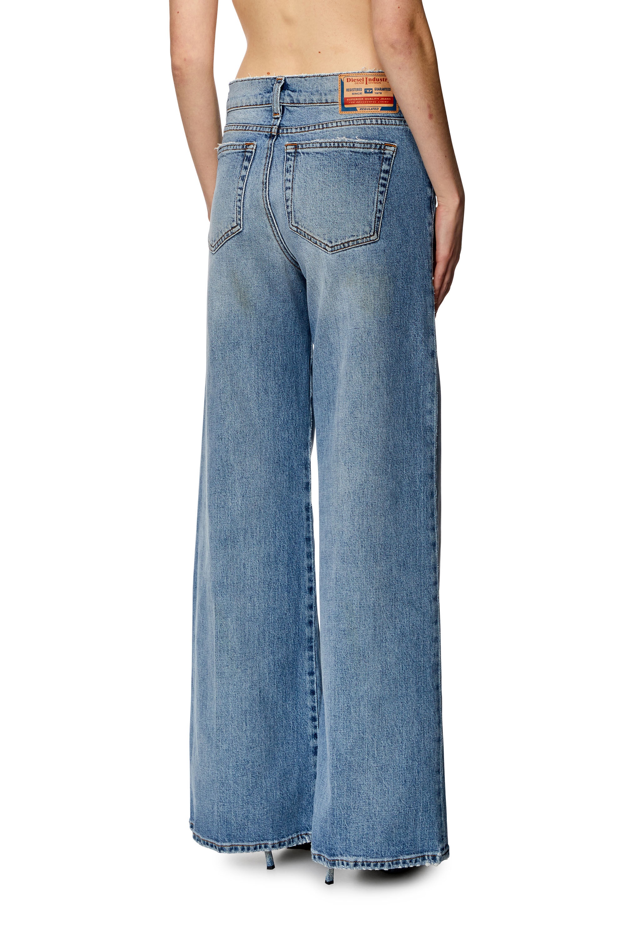 BOOTCUT AND FLARE JEANS 1978 D-AKEMI 0DQAD - 5