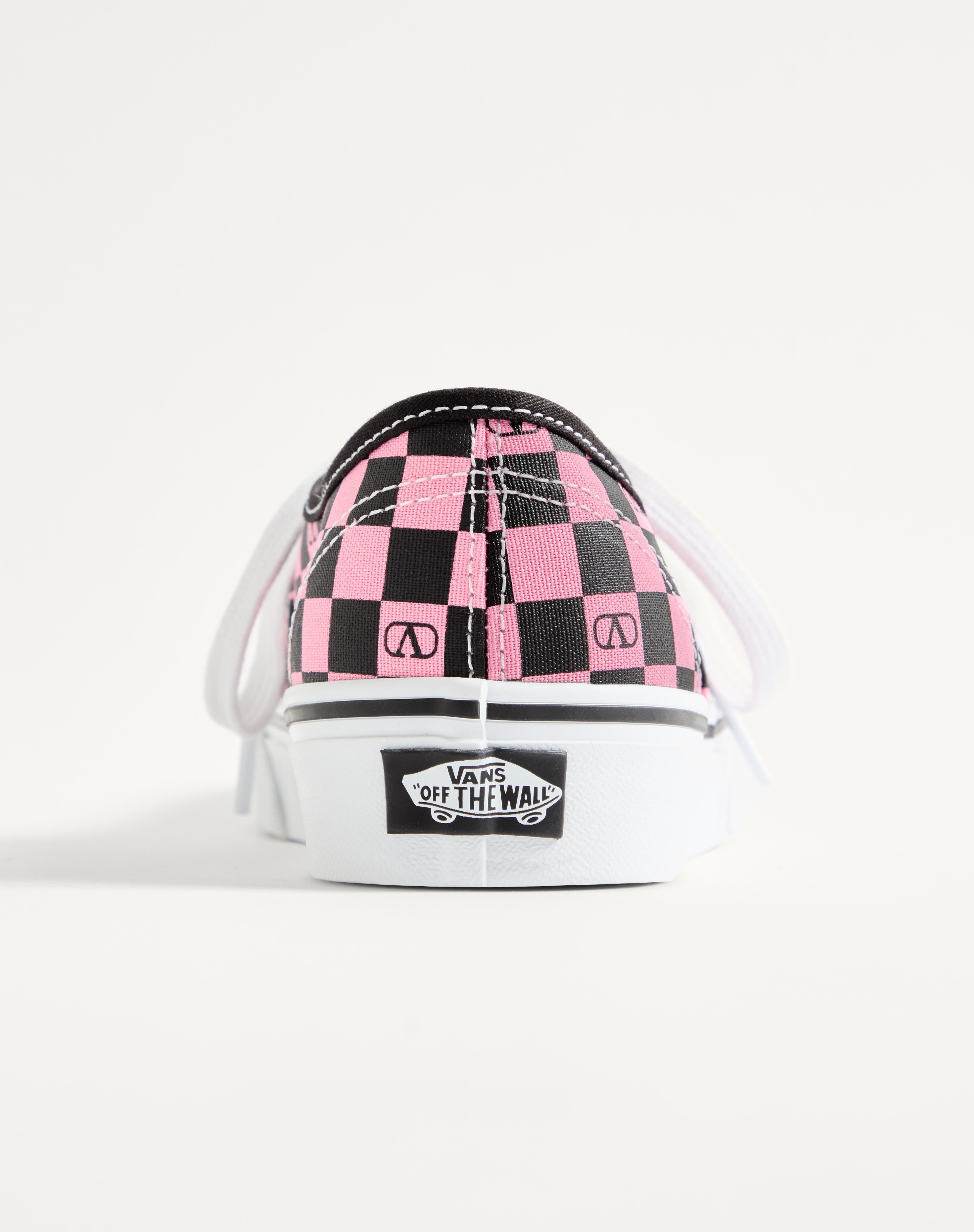 VALENTINO GARAVANI AND VANS LOW-TOP TRAINER IN FABRIC WITH VLOGO CHECKERBOARD PRINT - 8