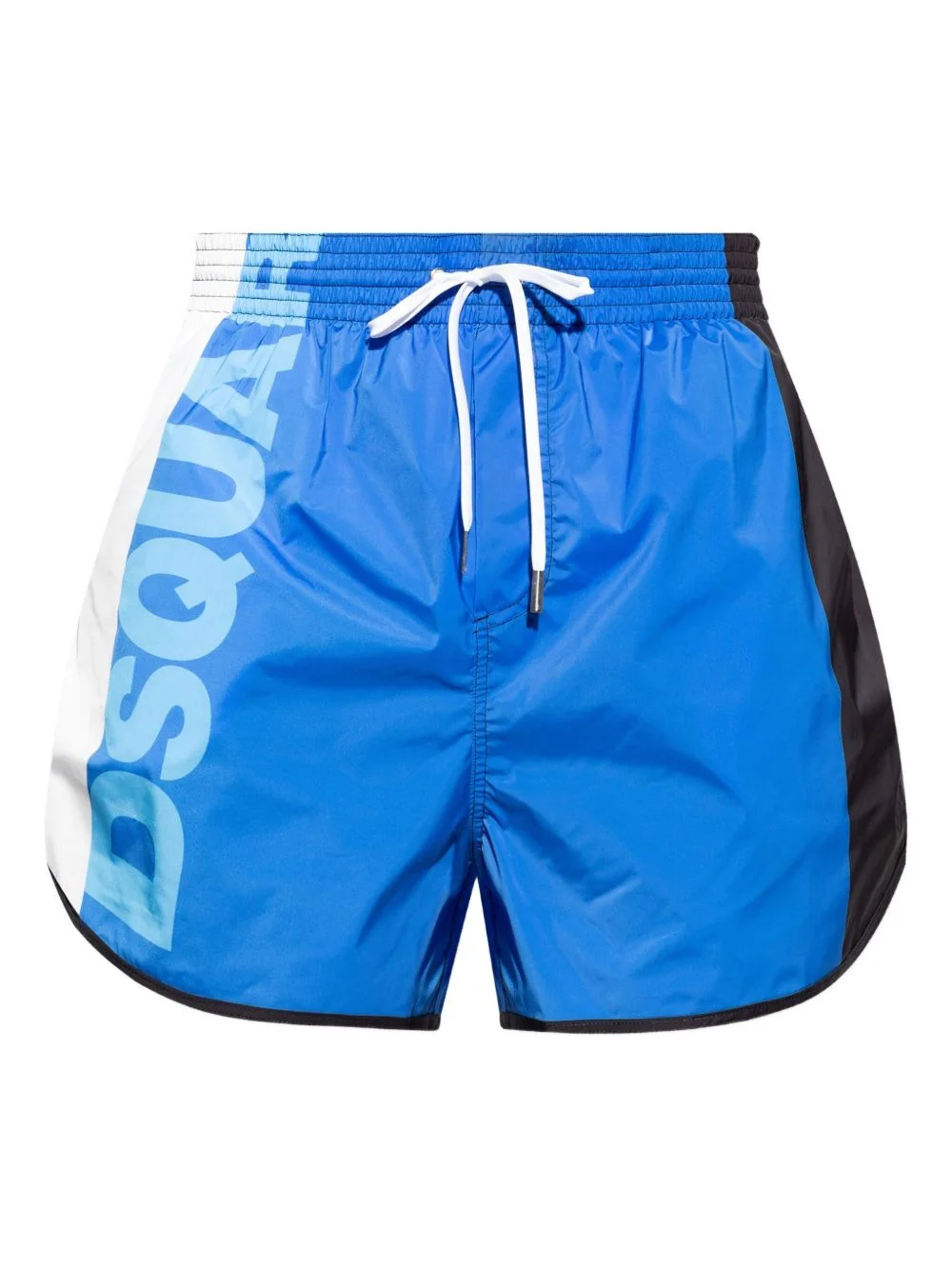 logo-print swim shorts - 1