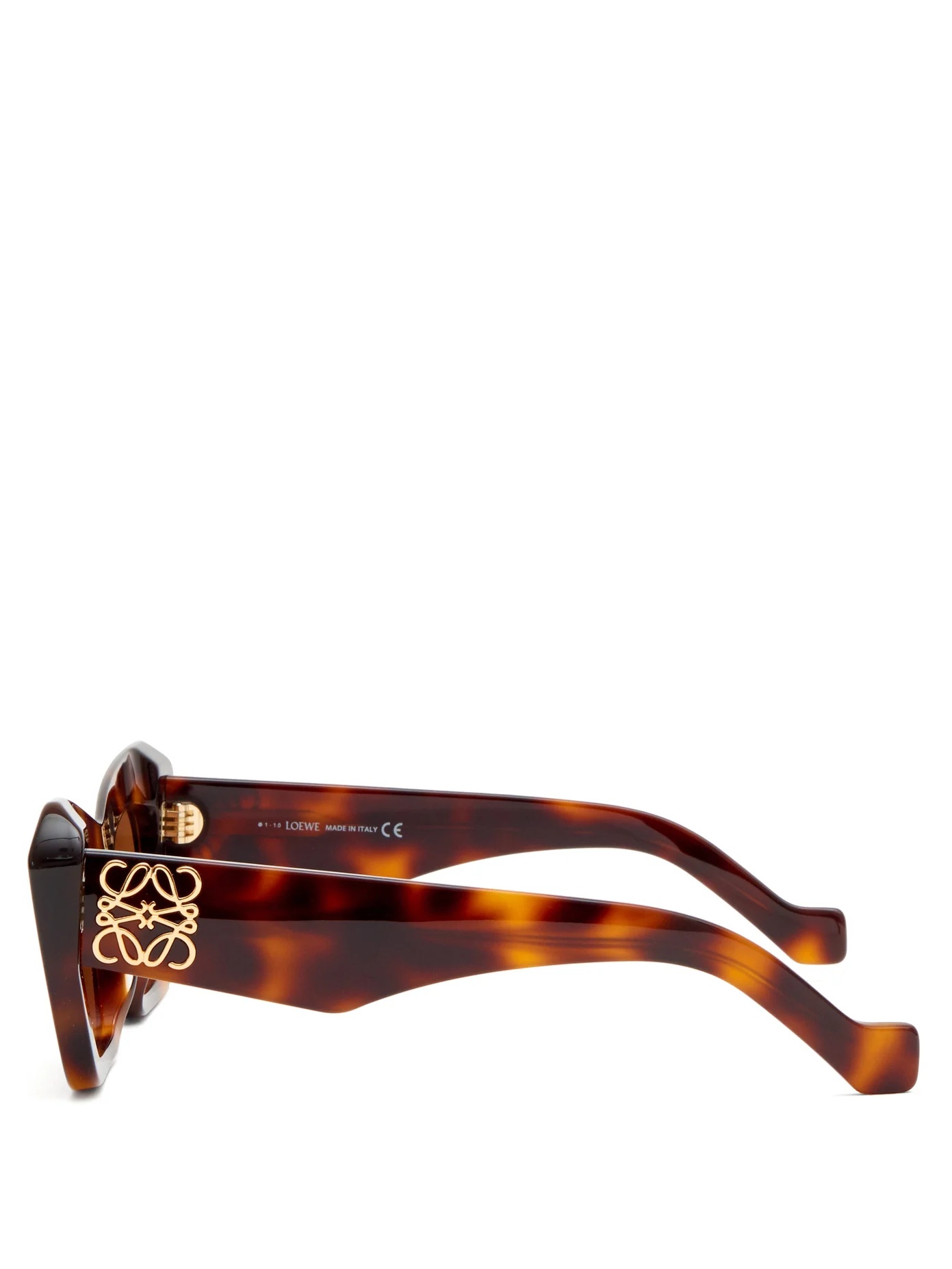 Anagram cat-eye tortoiseshell-acetate sunglasses - 3