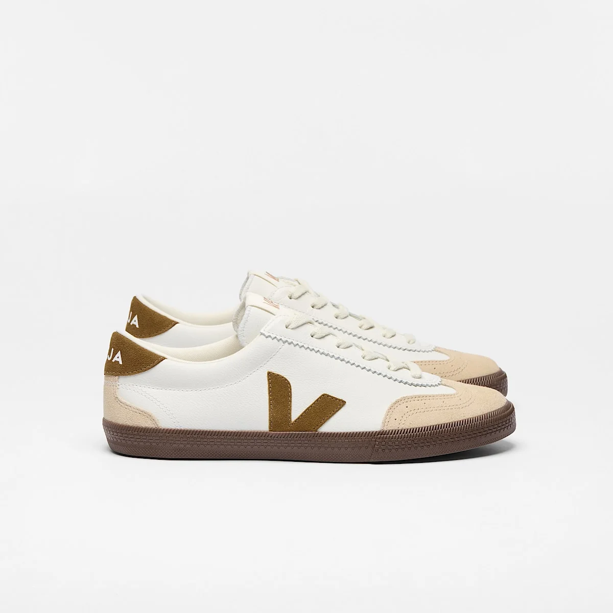 VOLLEY LEATHER WHITE TENT BARK - 1
