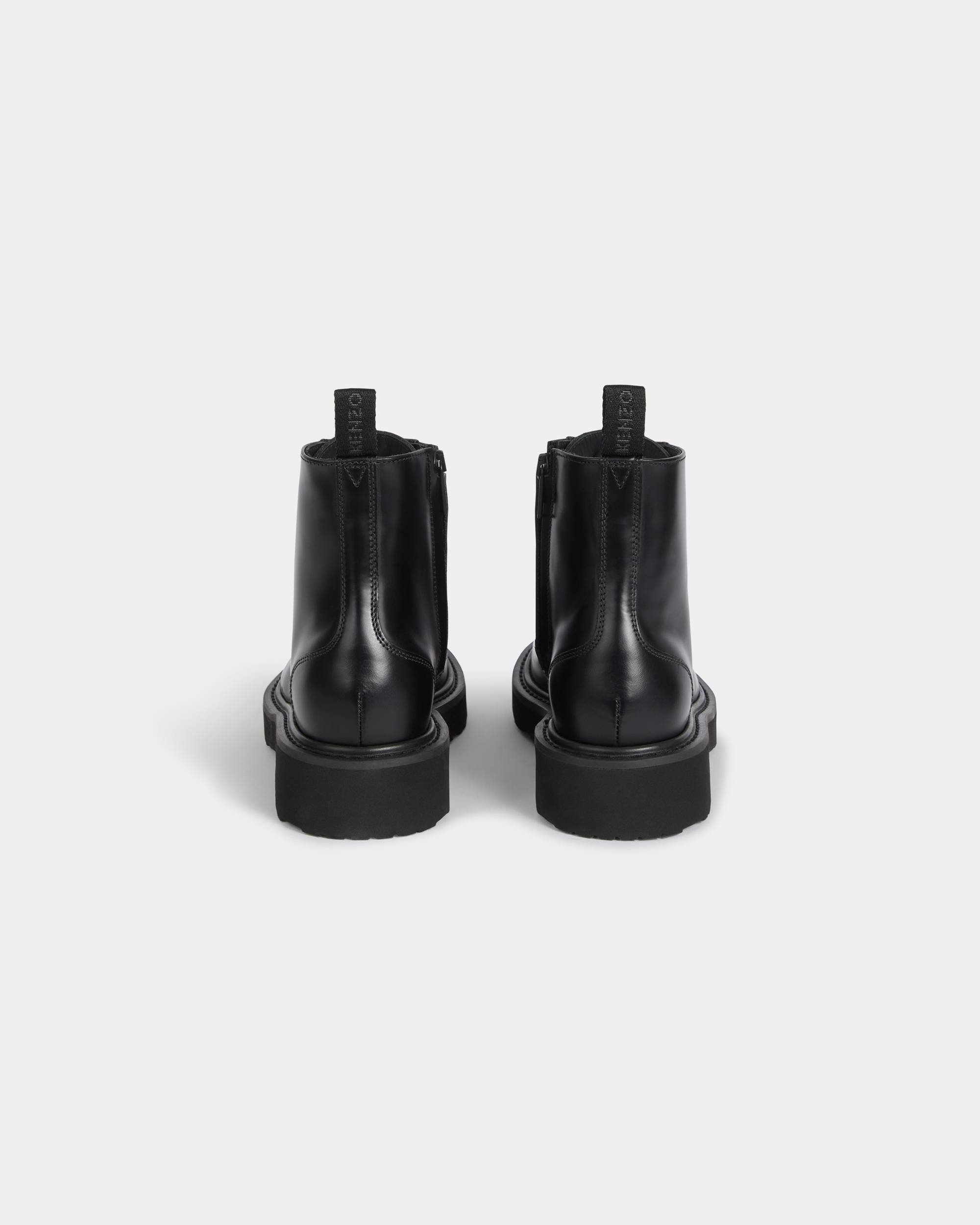 'KENZO Ukio' leather lace up boots - 2
