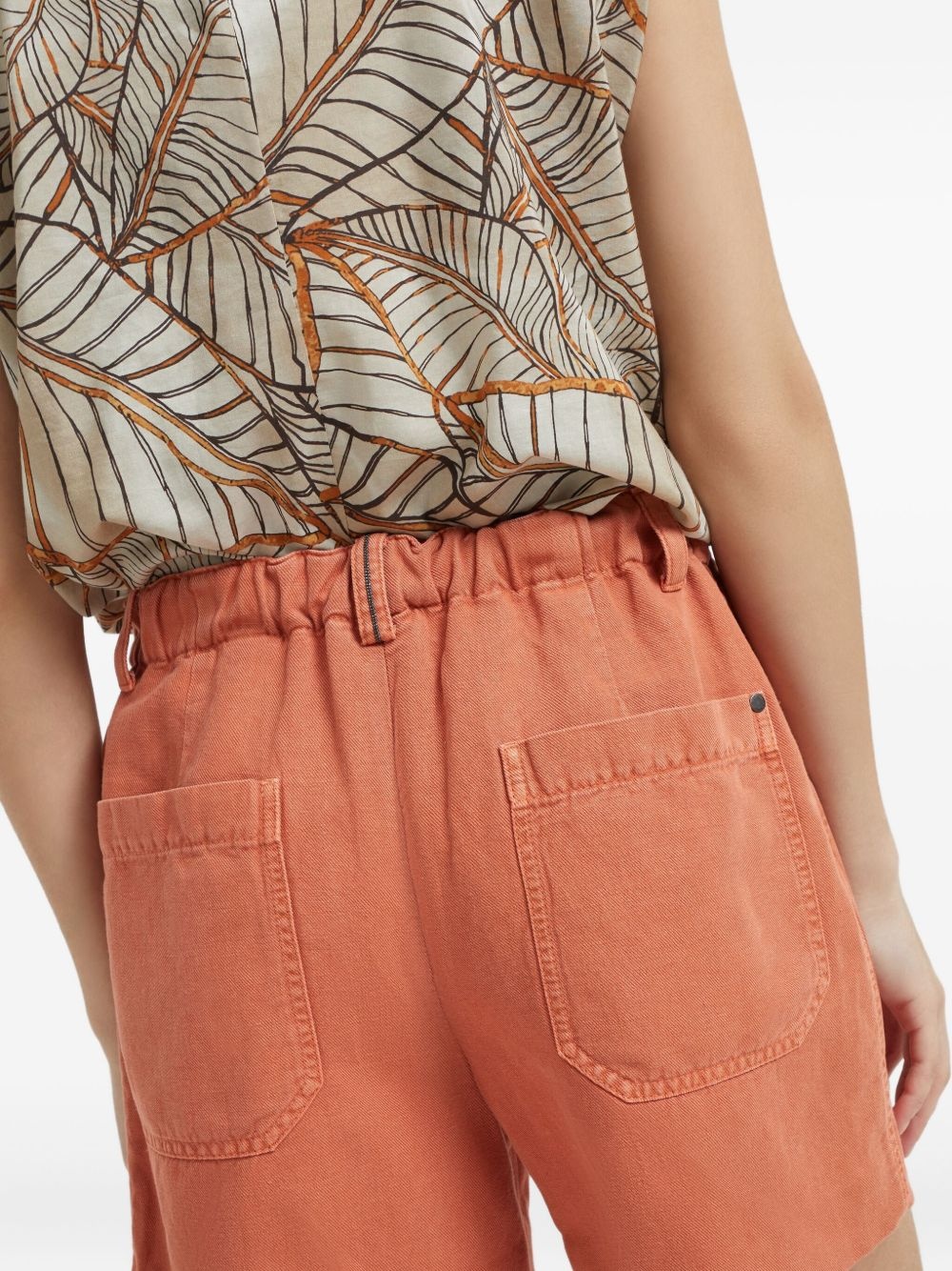 pleated shorts - 5