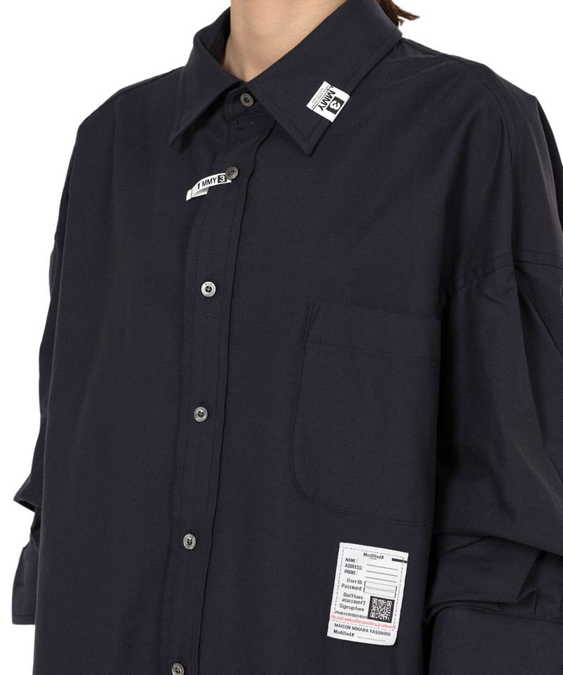 Sleeve Layered Shirt 7
