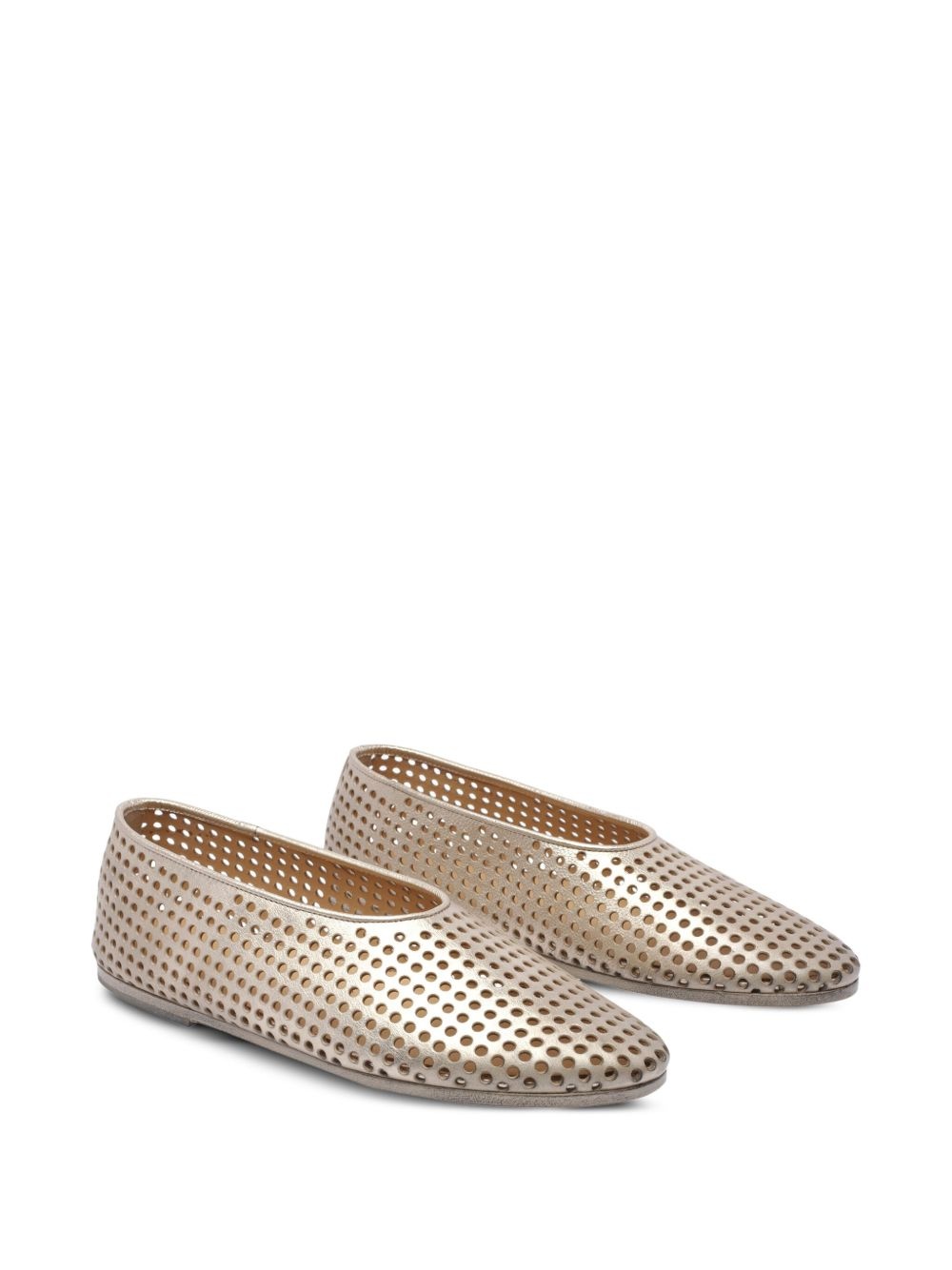 pointed-toe ballerina shoes - 2