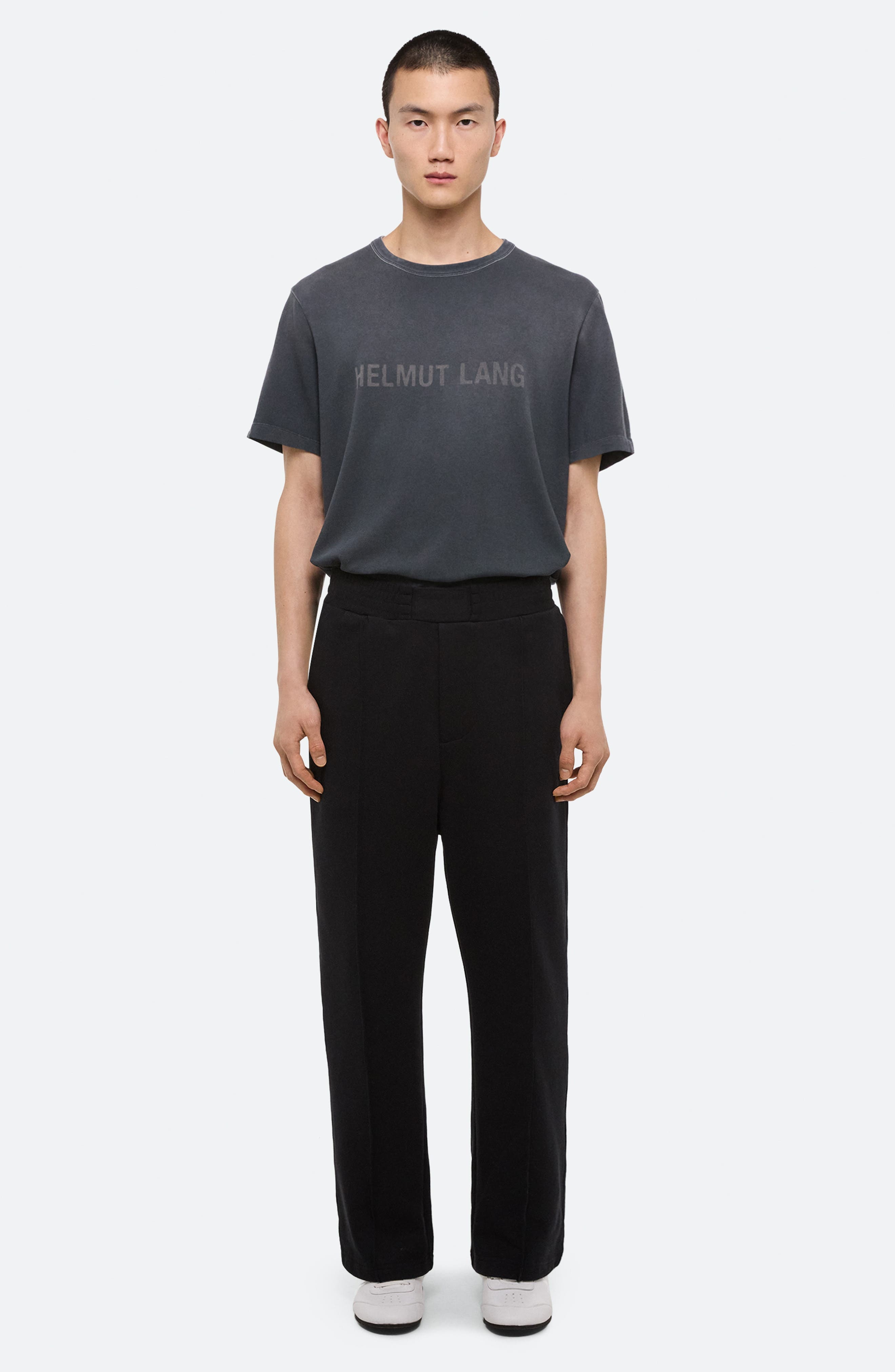 Helmut Lang Embossed Studio Sweatpants in Black at Nordstrom - 6