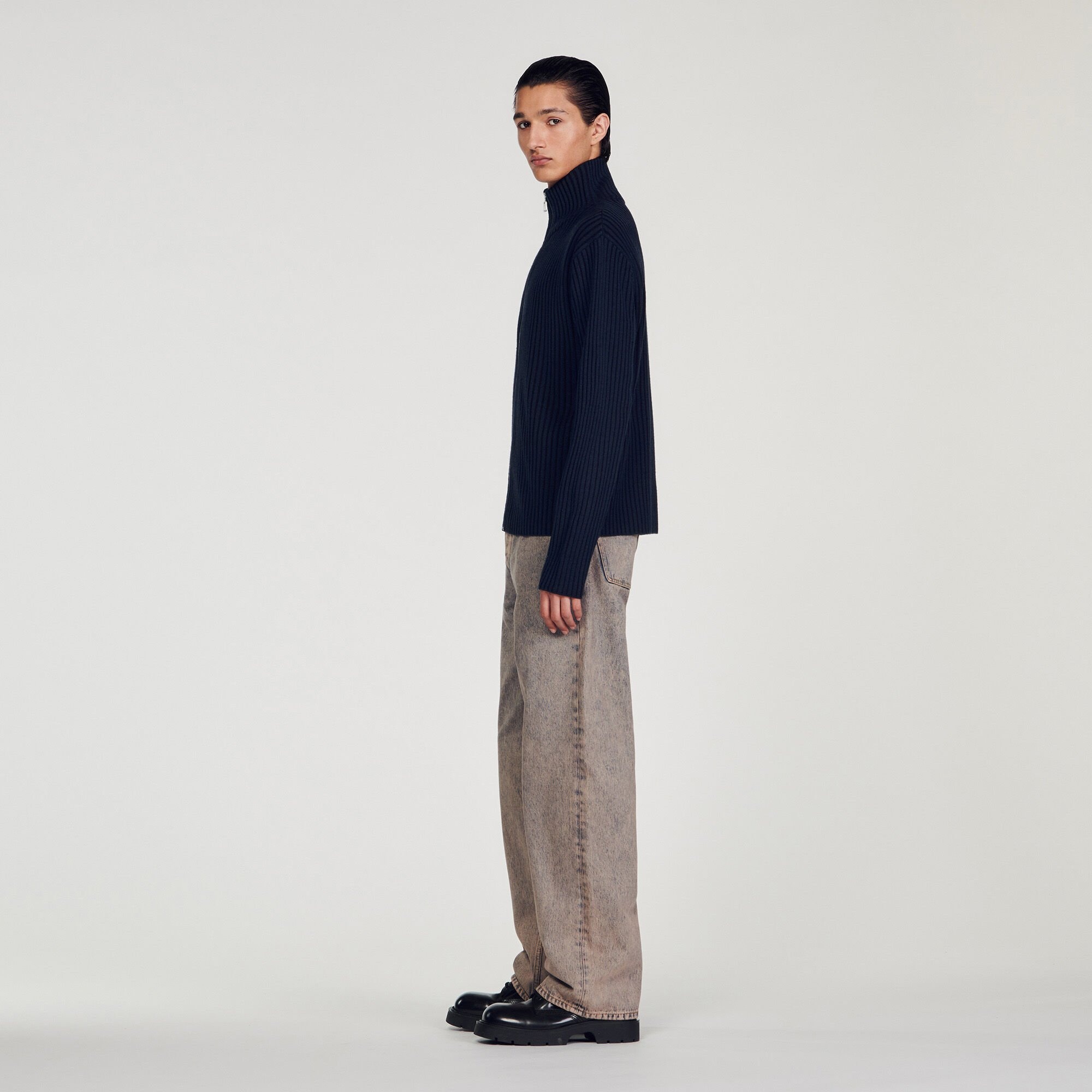 RIBBED CARDIGAN - 7