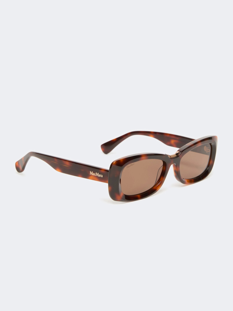 Max Mara ELODIA Rectangular sunglasses - TAWNY BRONZE BROWN outlook