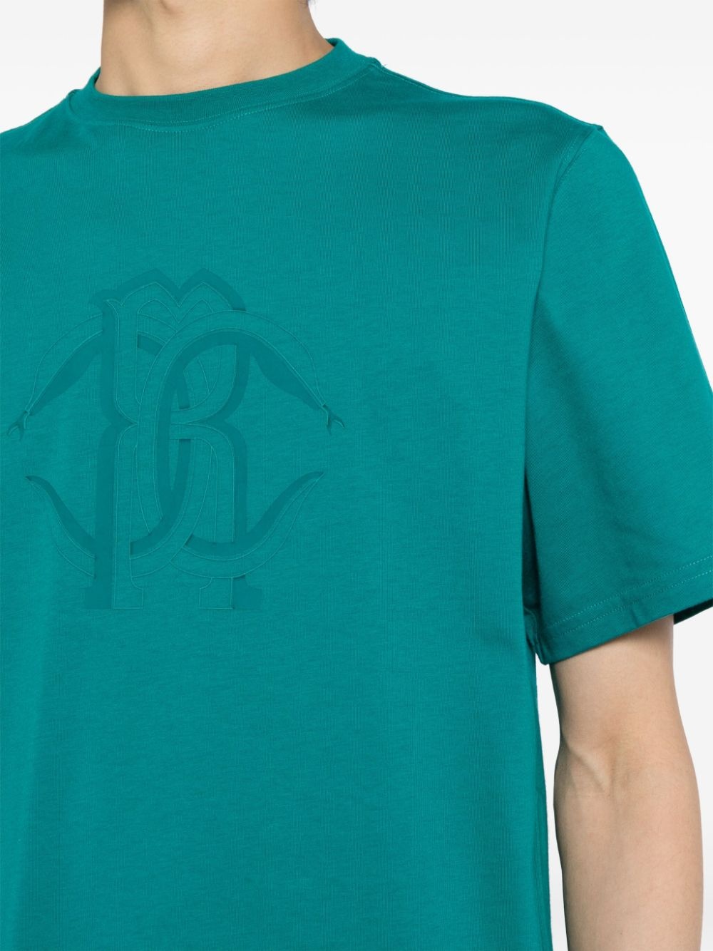 logo-print cotton T-shirt - 5