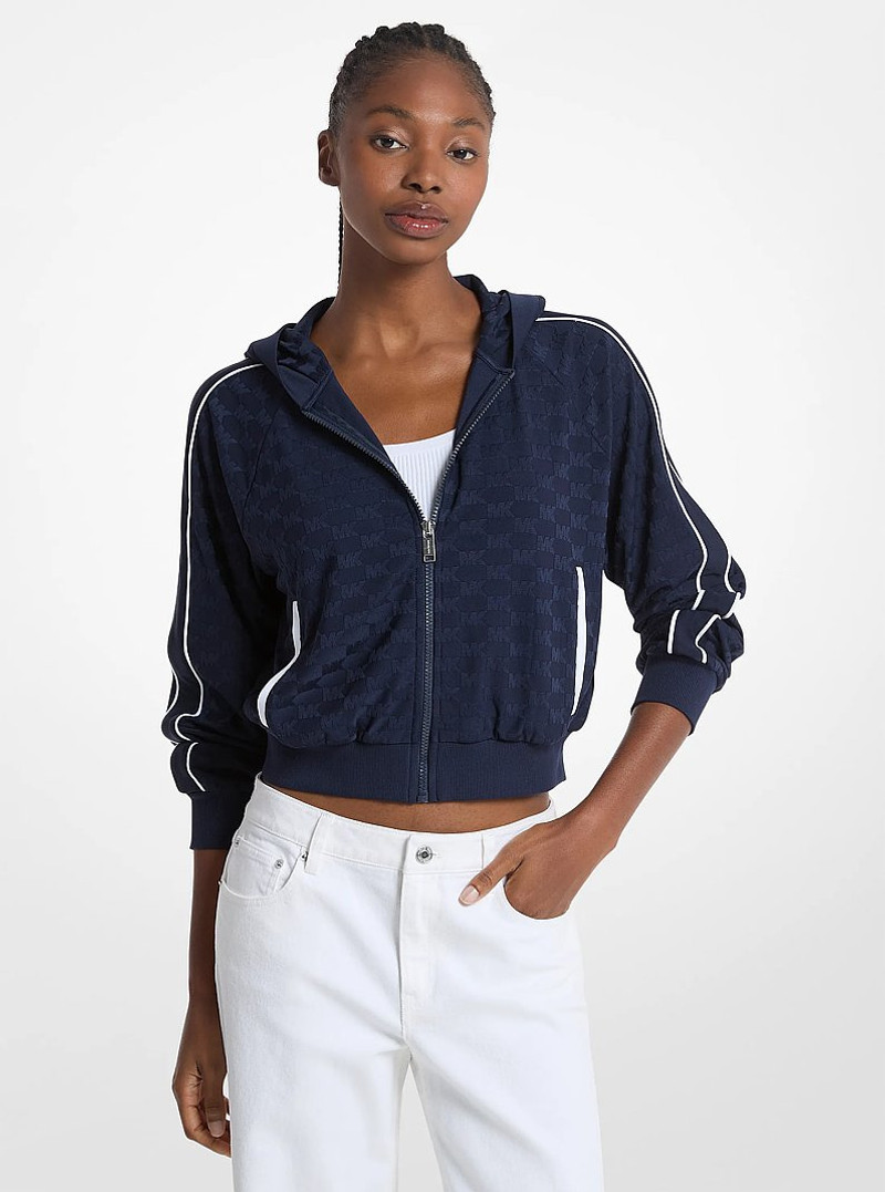 Logo Jacquard Track Jacket 1