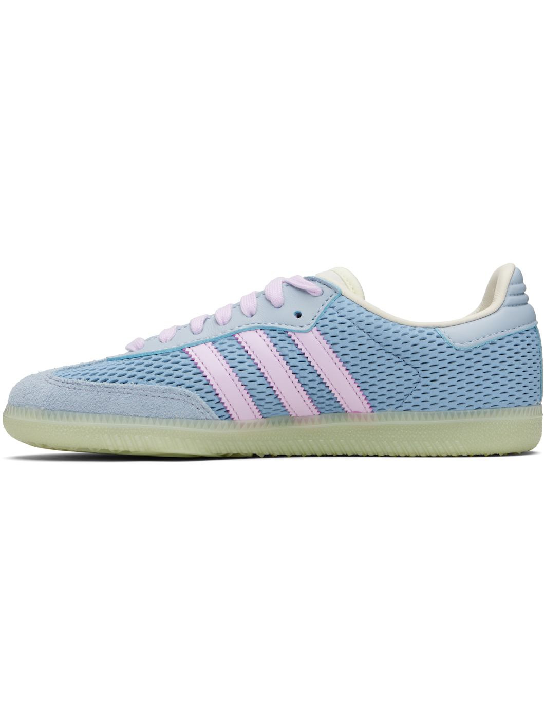 Blue Samba OG Sneakers - 3