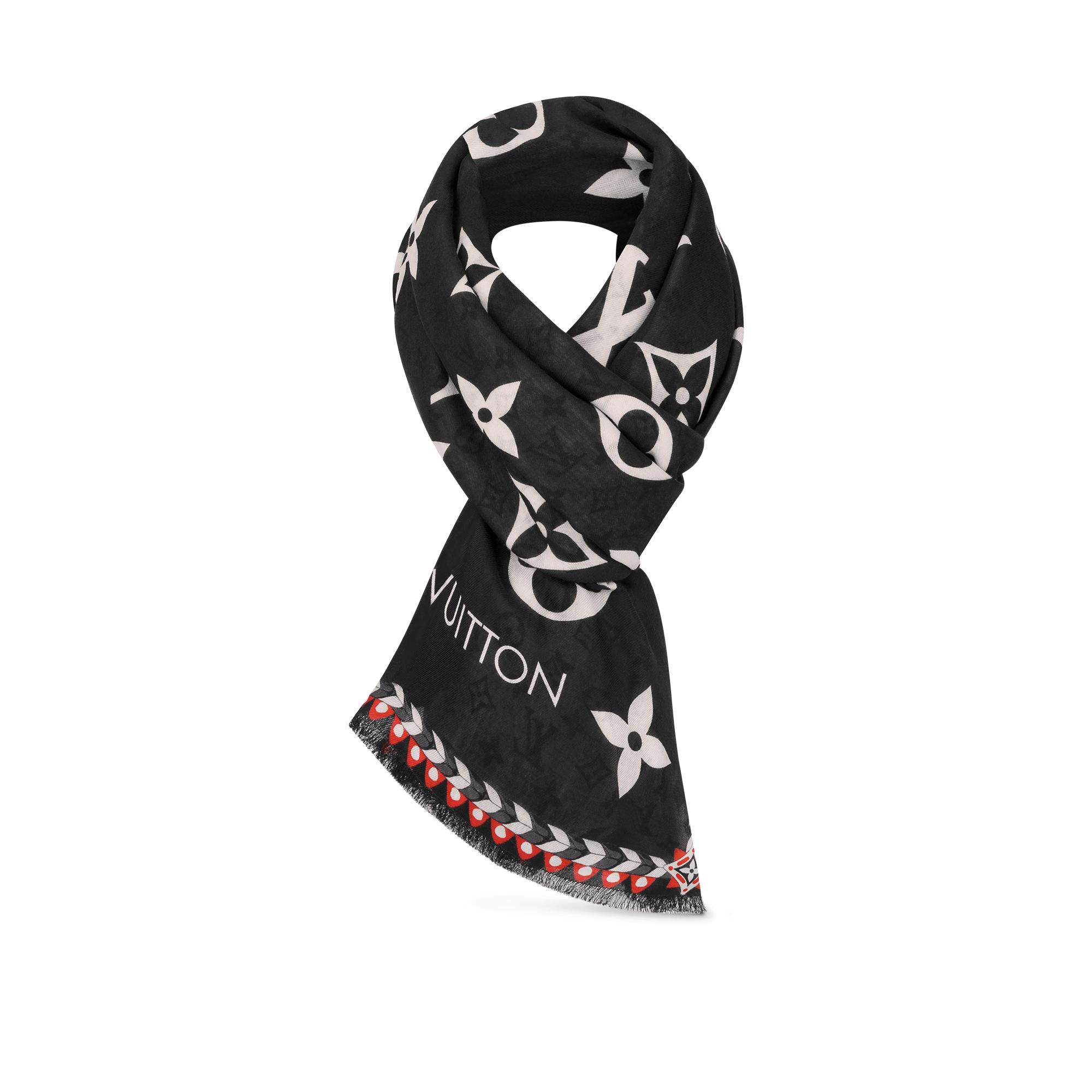 LV Crafty Bi Color Stole - 1