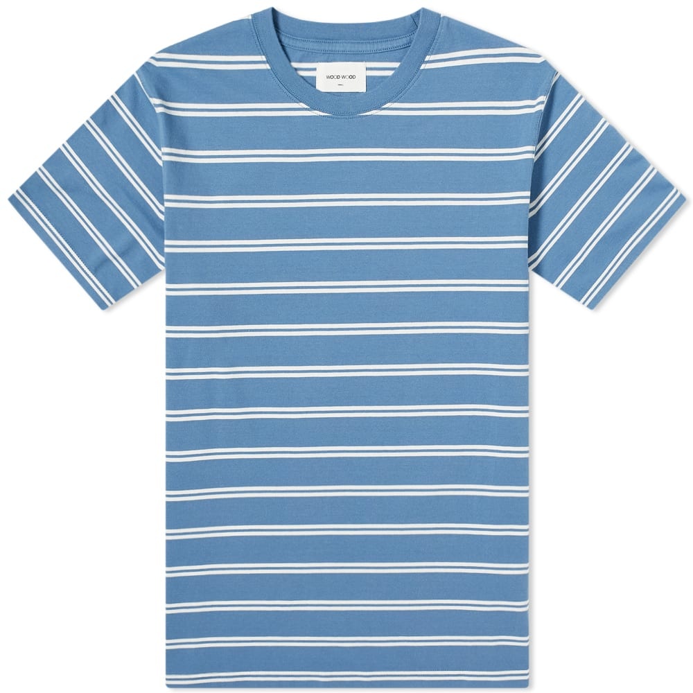 Wood Wood Sami Striped Tee - 1