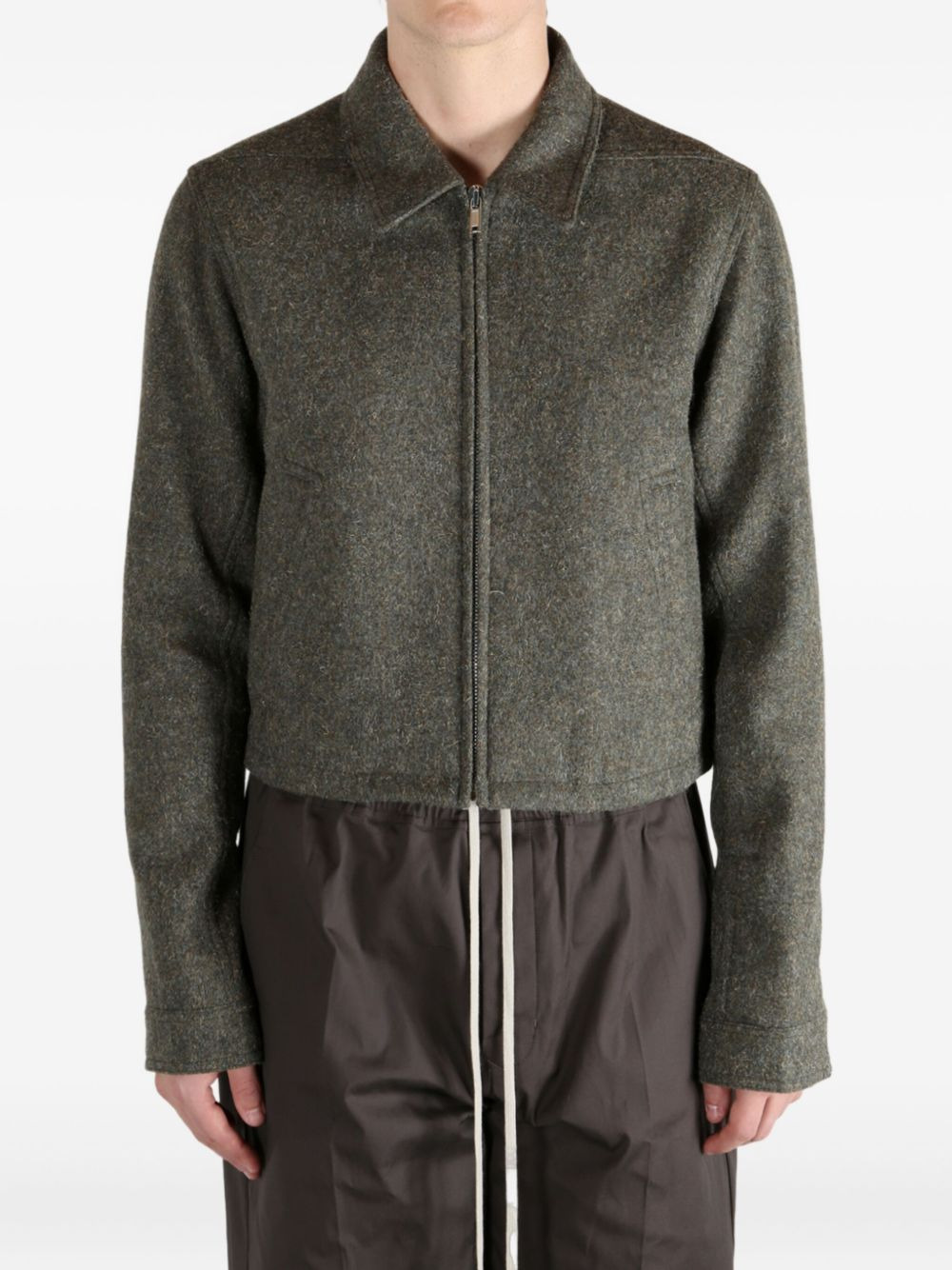 Alice Brad cropped zip-up jacket - 3