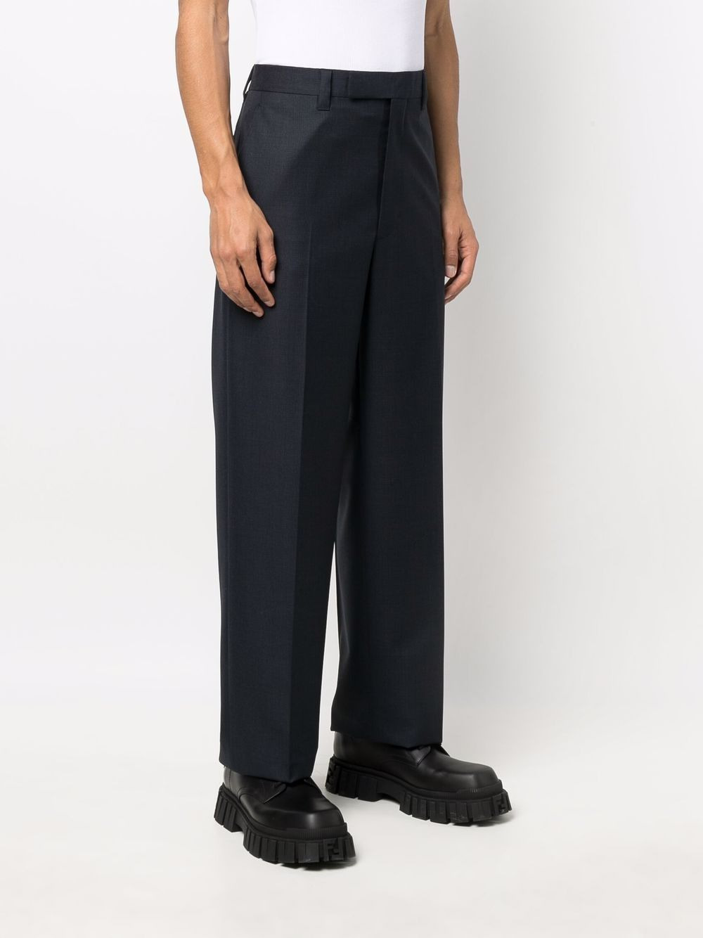 Glen plaid trousers - 3