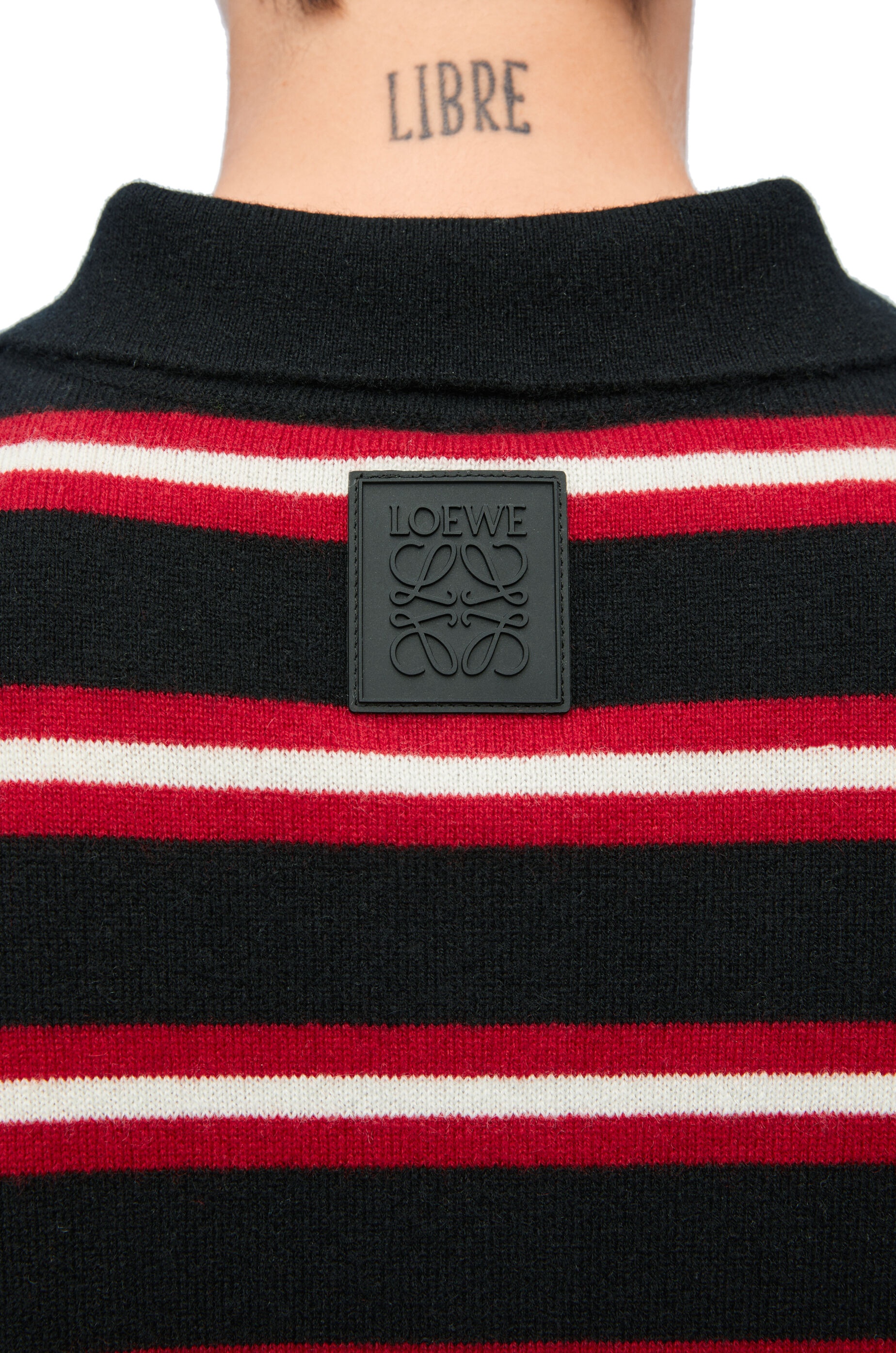 Polo sweater in wool - 5