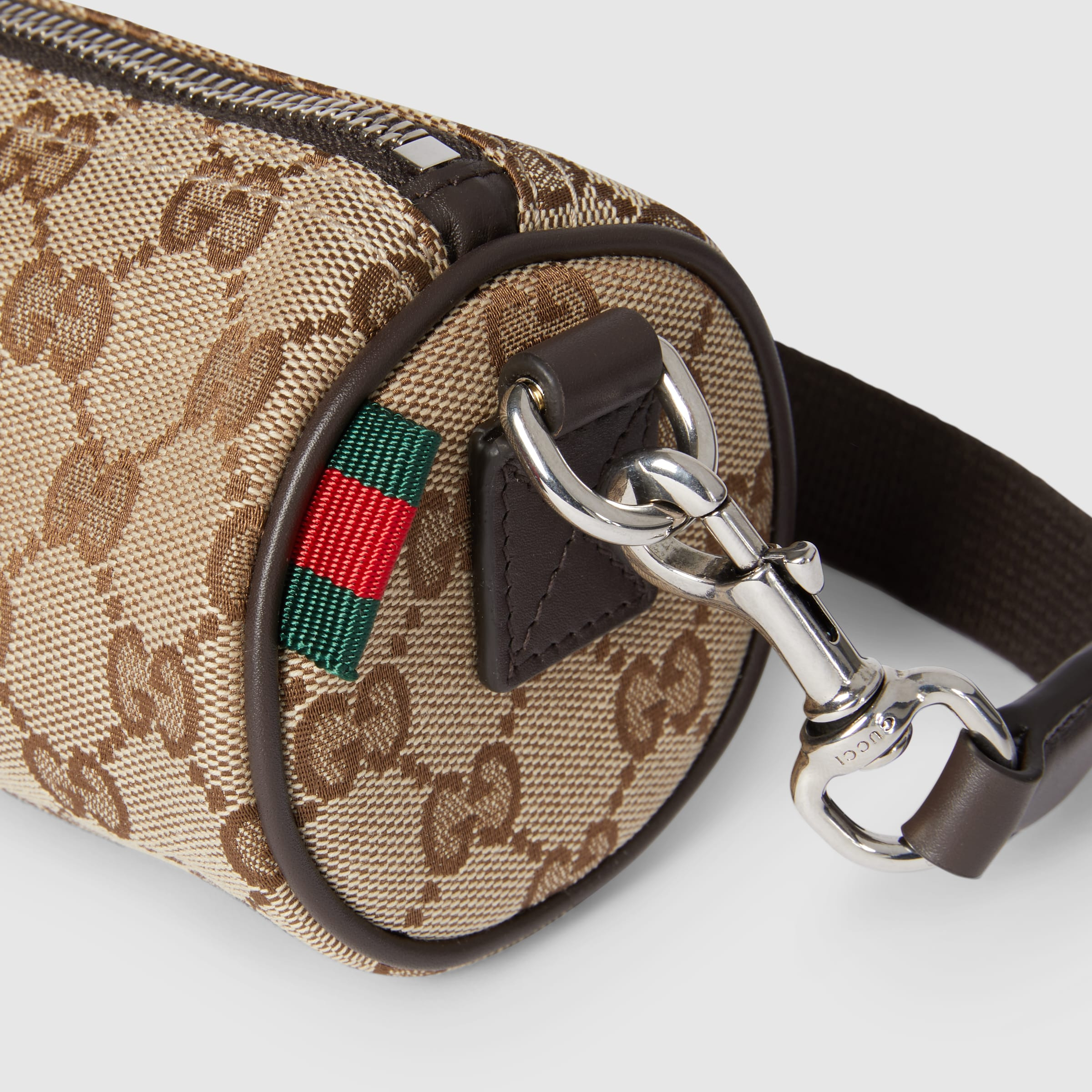 GG canvas mini boston bag - 5