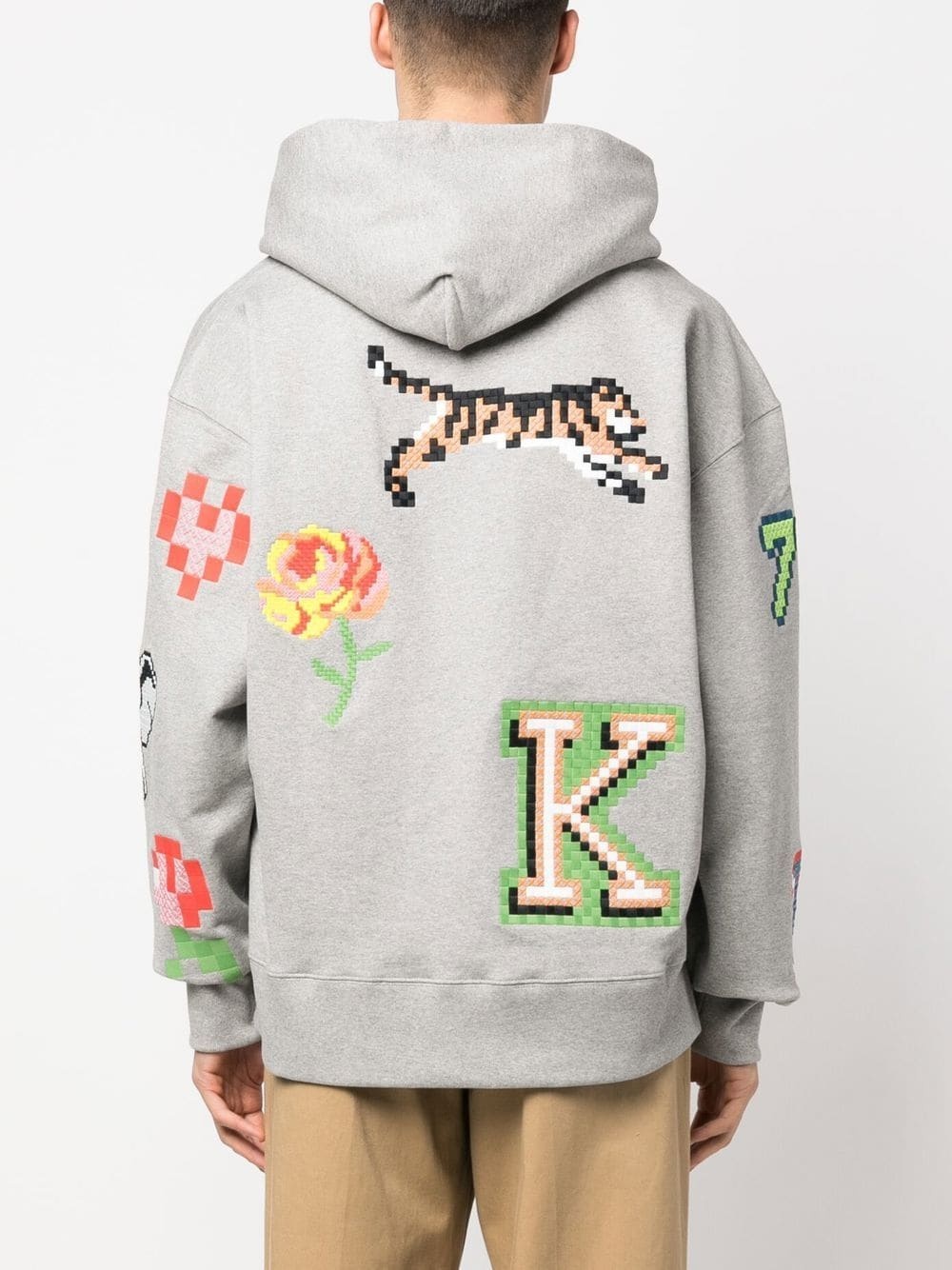 Kenzo Pixel oversized hoodie - 4