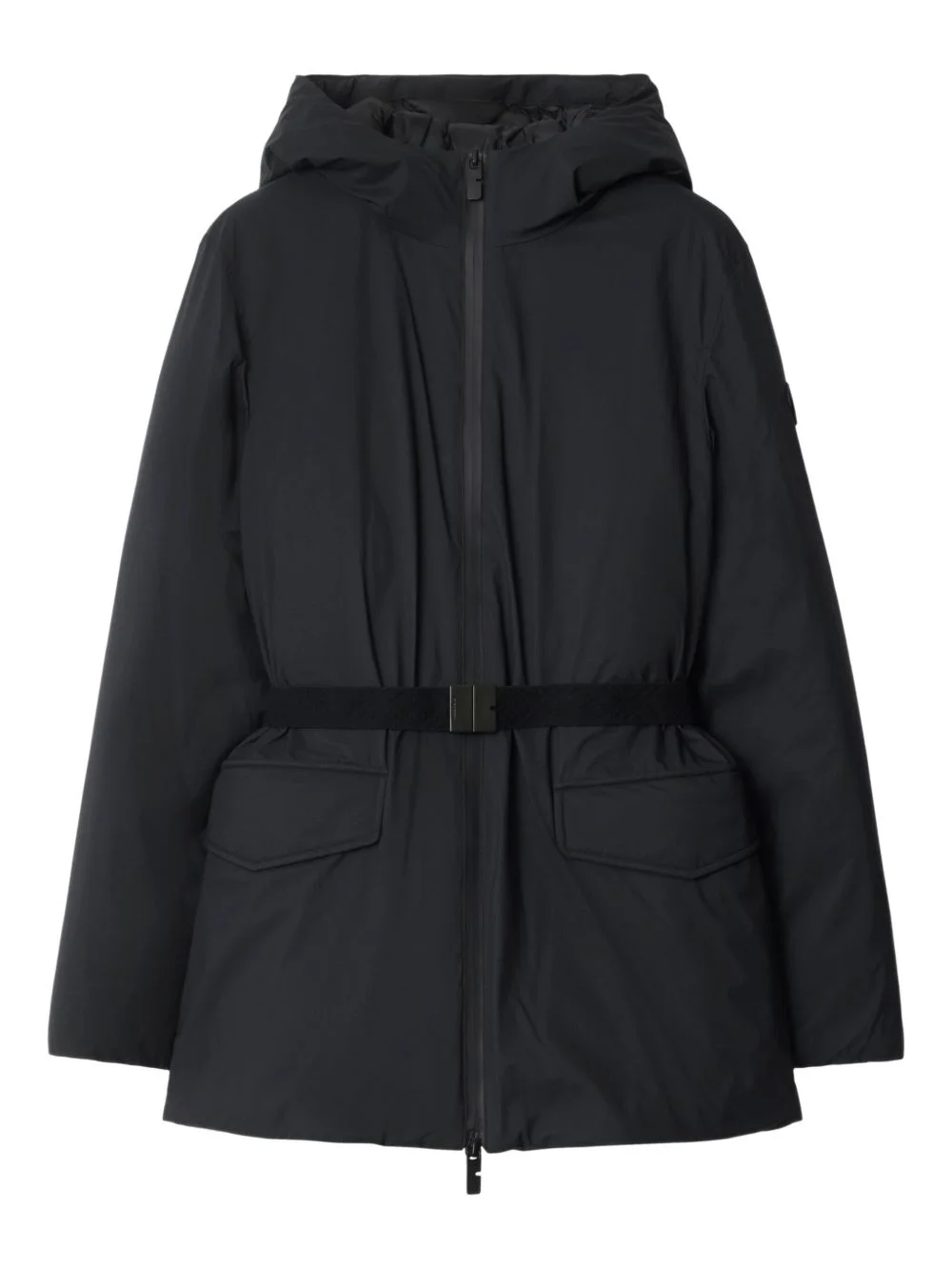 hooded padded jacket - 1