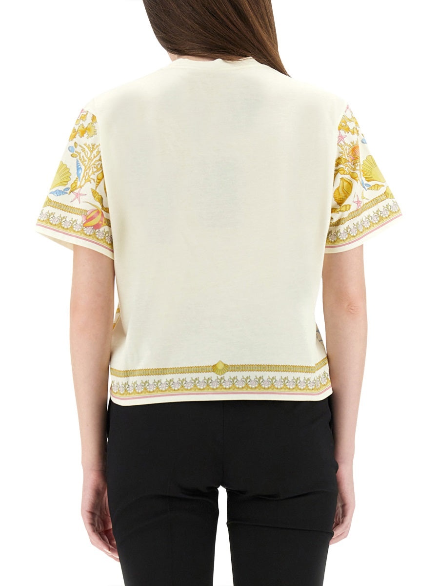 Versace Women "Underwater Baroque" T-Shirt - 3