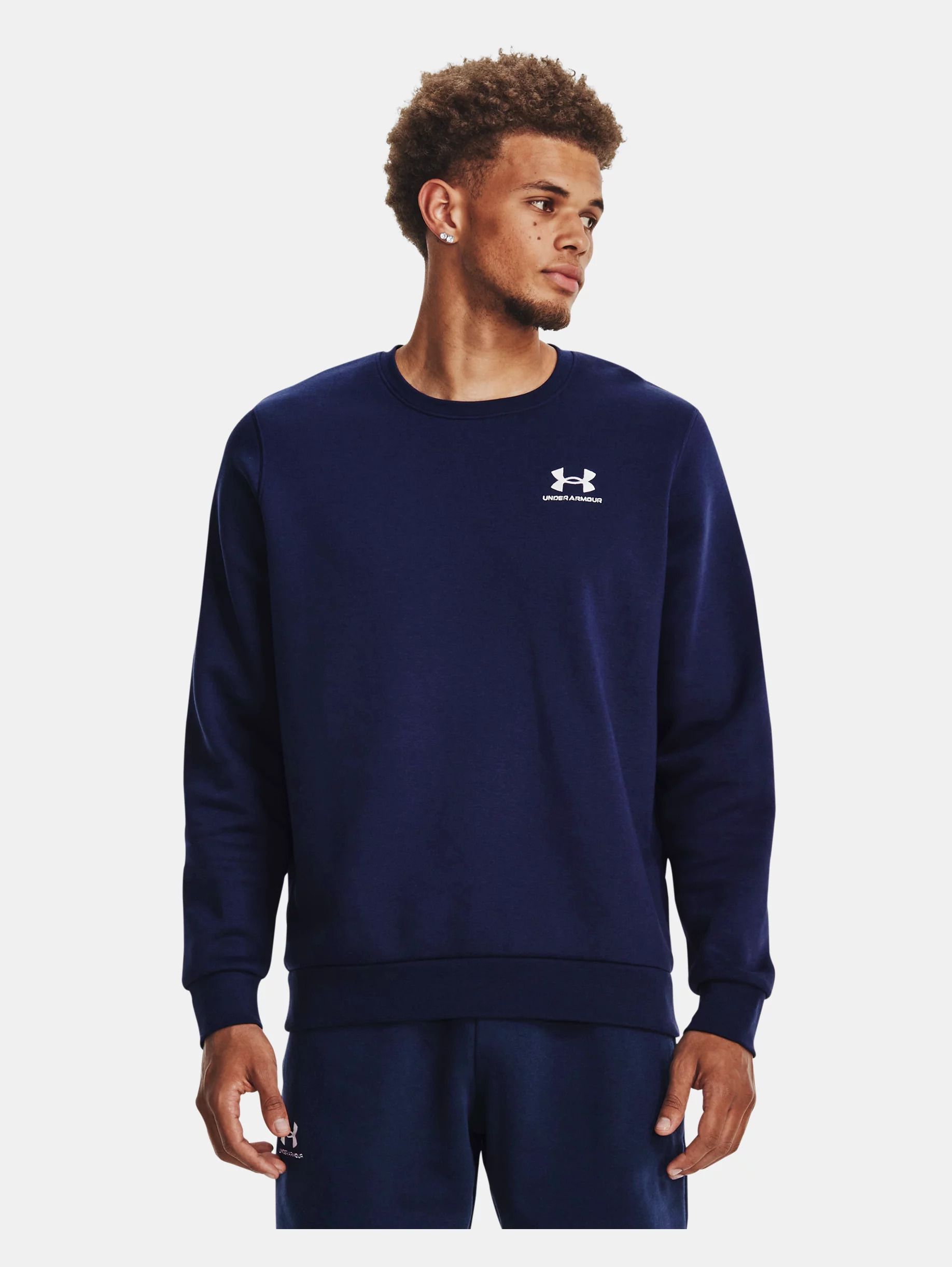 Men's UA Icon Fleece Crew - 2