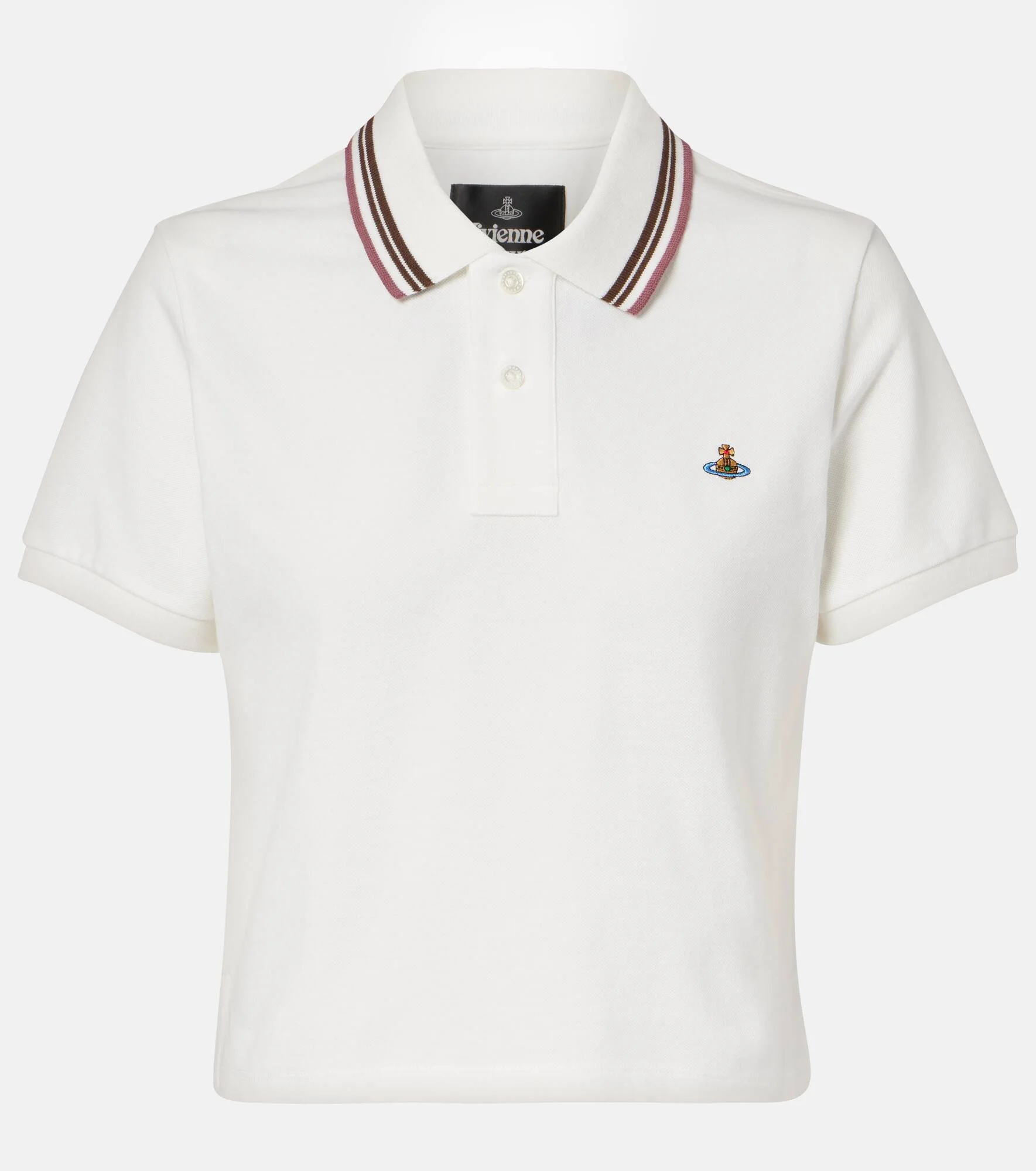 Mini Classic cotton piqué polo shirt - 1