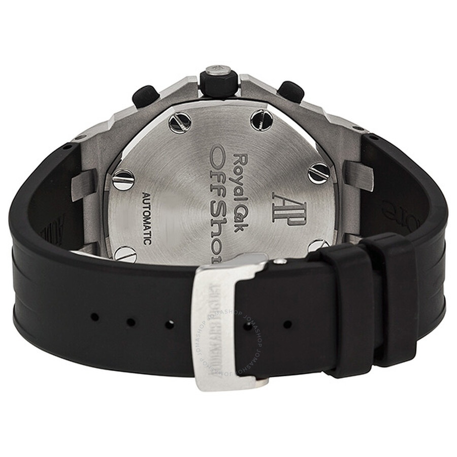 Pre-owned Audemars Piguet Royal Oak Offshore Chronograph Black Waffle pattern Dial Men's Watch 25940 - 3