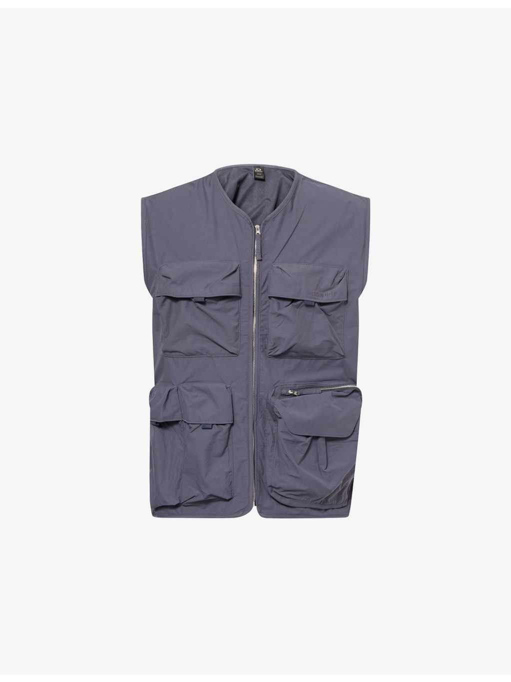 Reserve Sleeveless Cotton Blend Utility Vest - 1