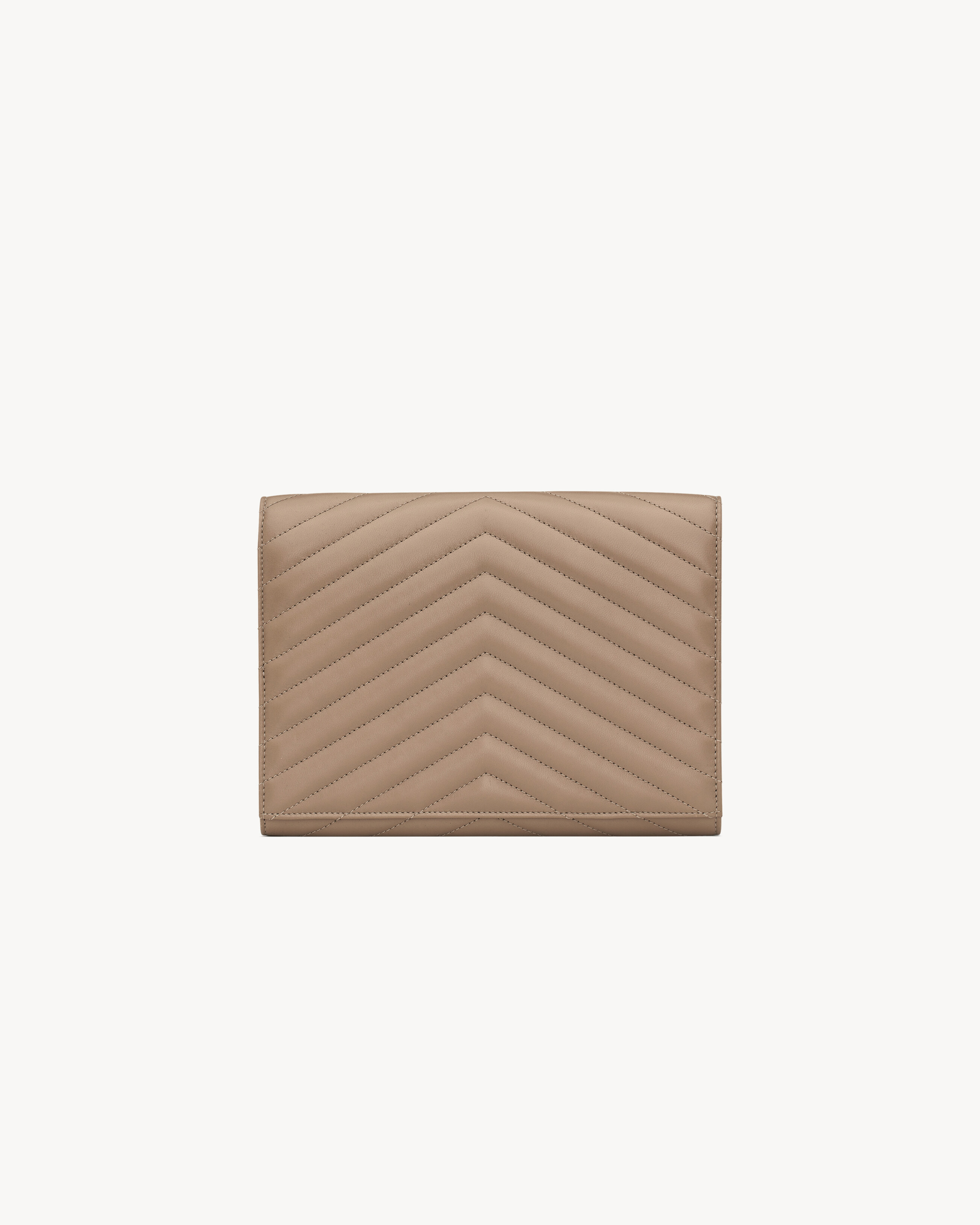 CASSANDRE MATELASSÉ FLAP POUCH IN LAMBSKIN - 3