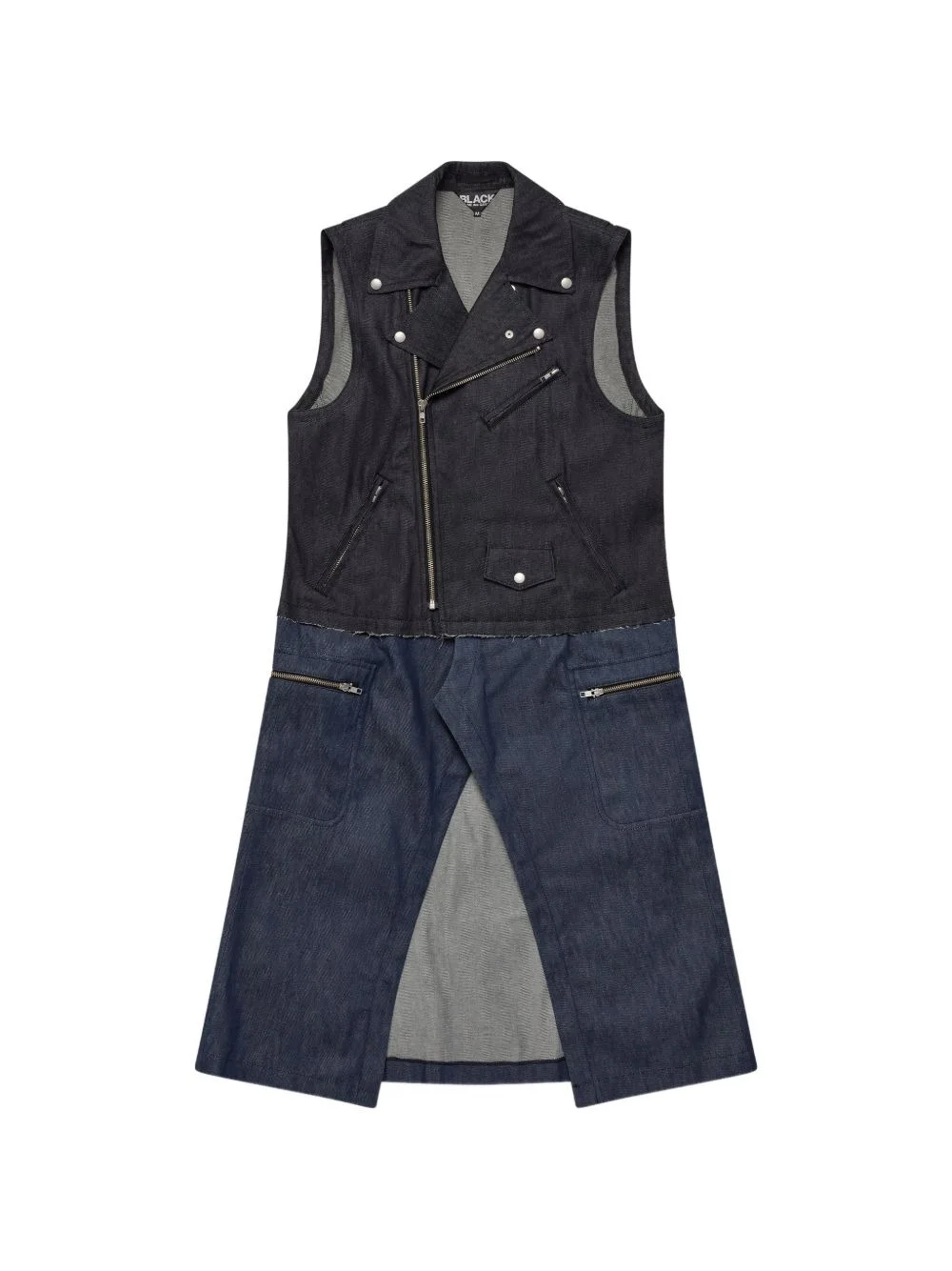 panelled gilet - 1