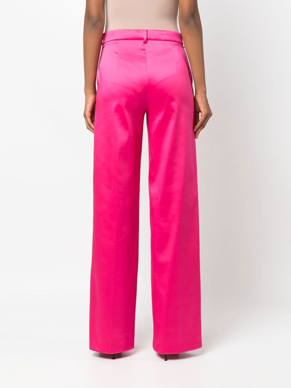 two-pocket flared tailored trousers - 4