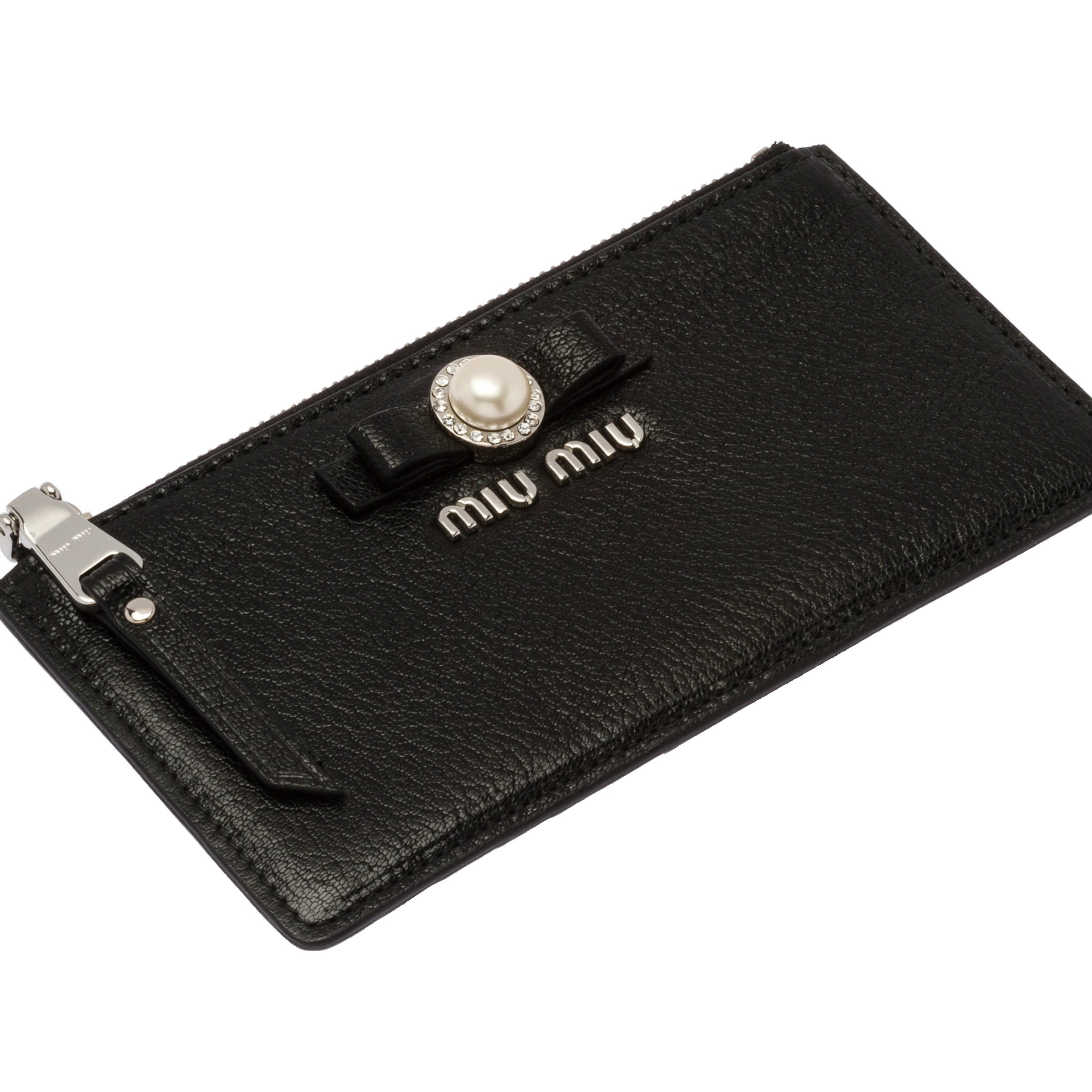 Madras leather envelope wallet - 2