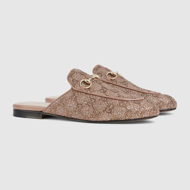 Women's crystal Princetown slipper 2