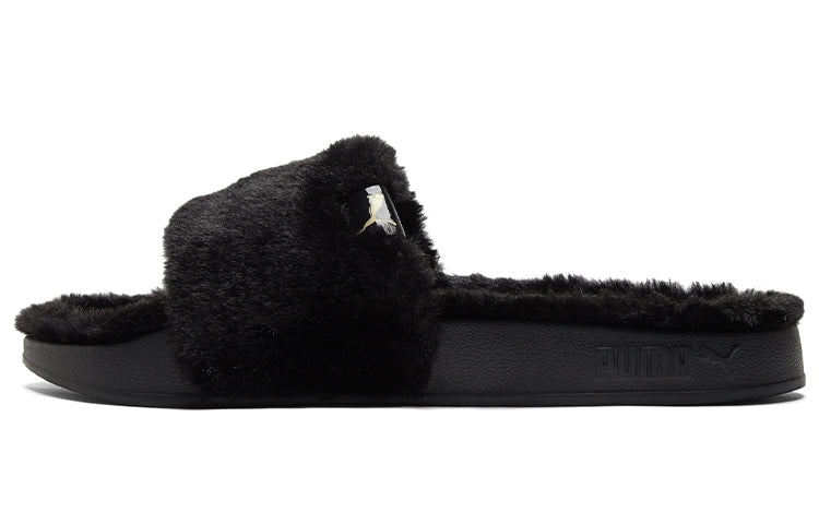 (WMNS) PUMA Leadcat 2.0 YLM 'Black Gold' 385803-01 - 2